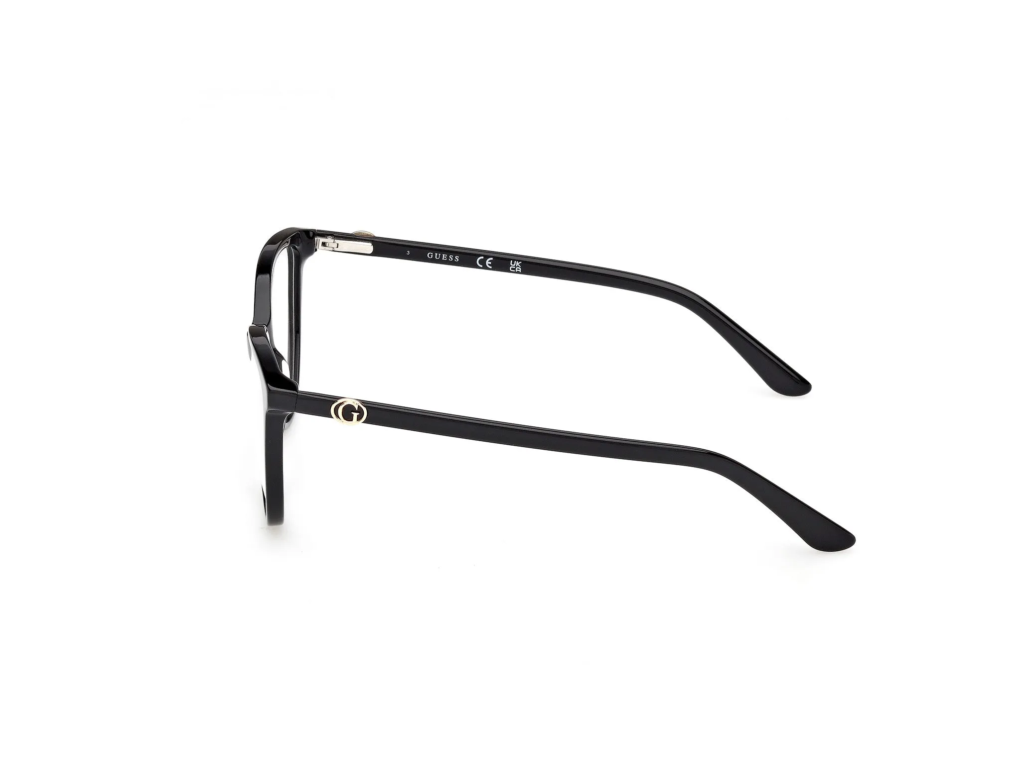 Guess GU50311 001 Montature da vista Acetato Nero Cat Eye Normale - immagine 3