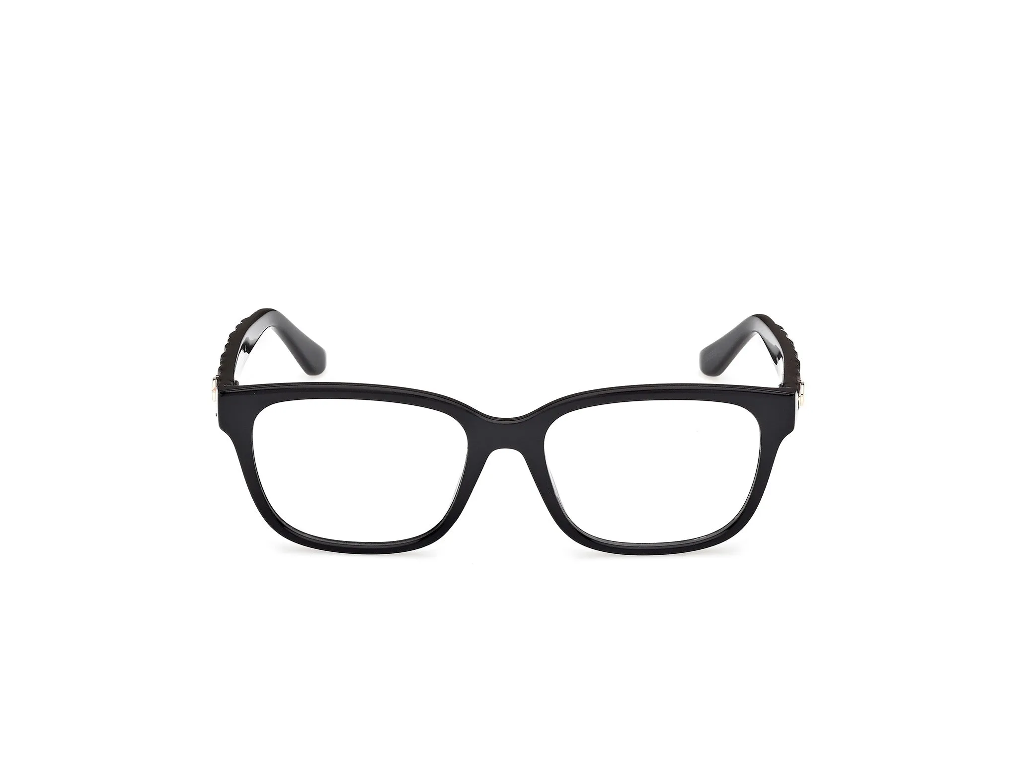Guess GU50308 001 Montature da vista Acetato Nero Squadrata Normale - immagine 2