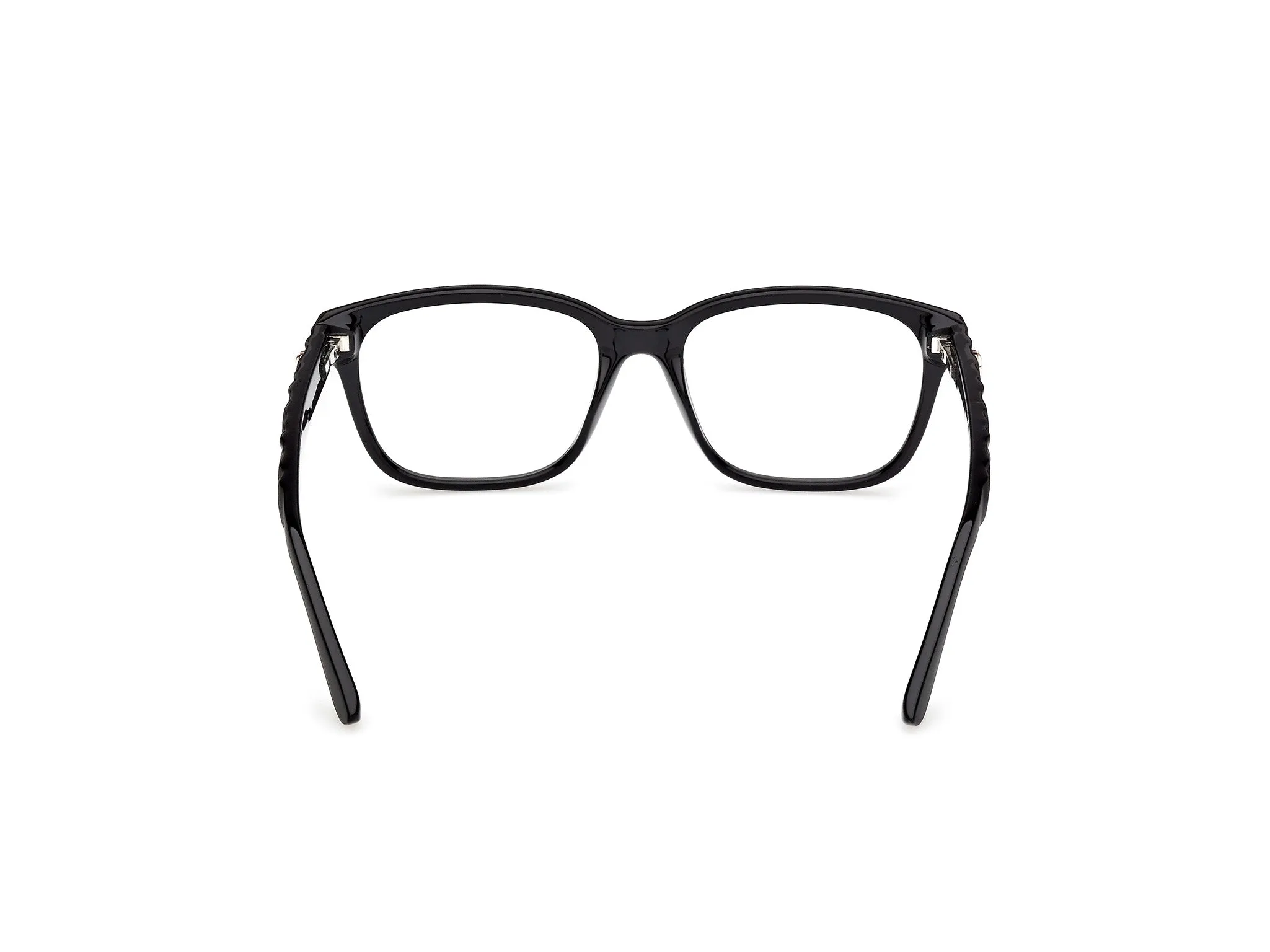 Guess GU50308 001 Montature da vista Acetato Nero Squadrata Normale - immagine 4