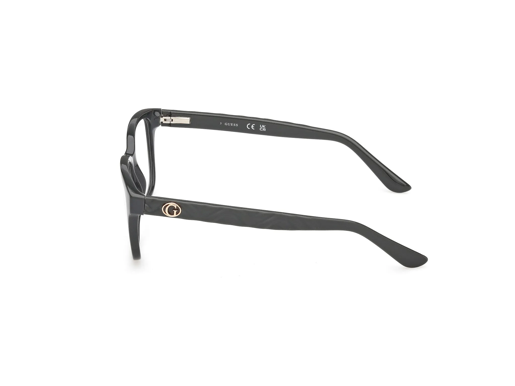 Guess GU50308 096 Montature da vista Acetato Verde Squadrata Normale - immagine 3