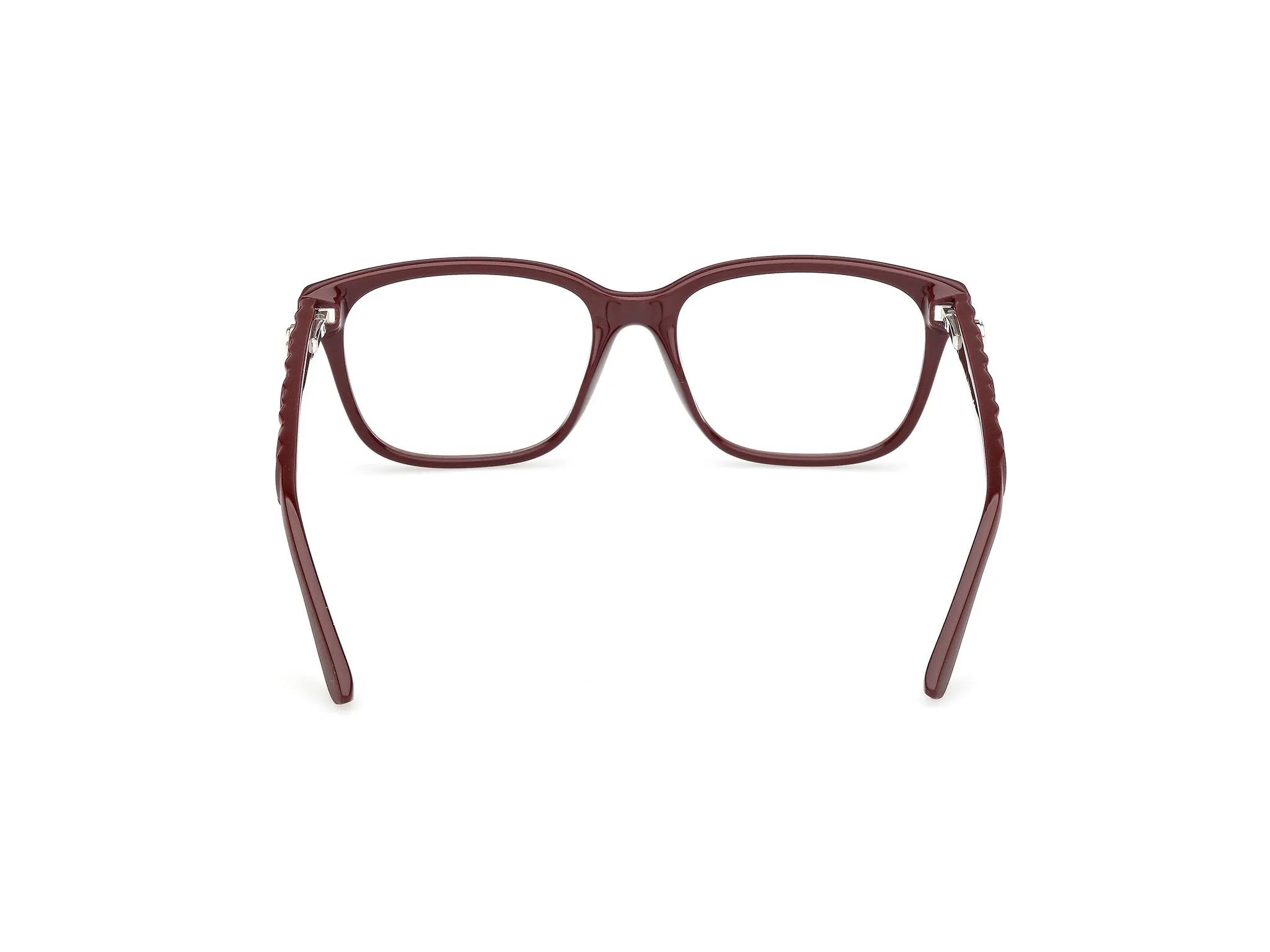 Guess GU50308 069 Montature da vista Acetato Bordeaux Squadrata Normale - immagine 4