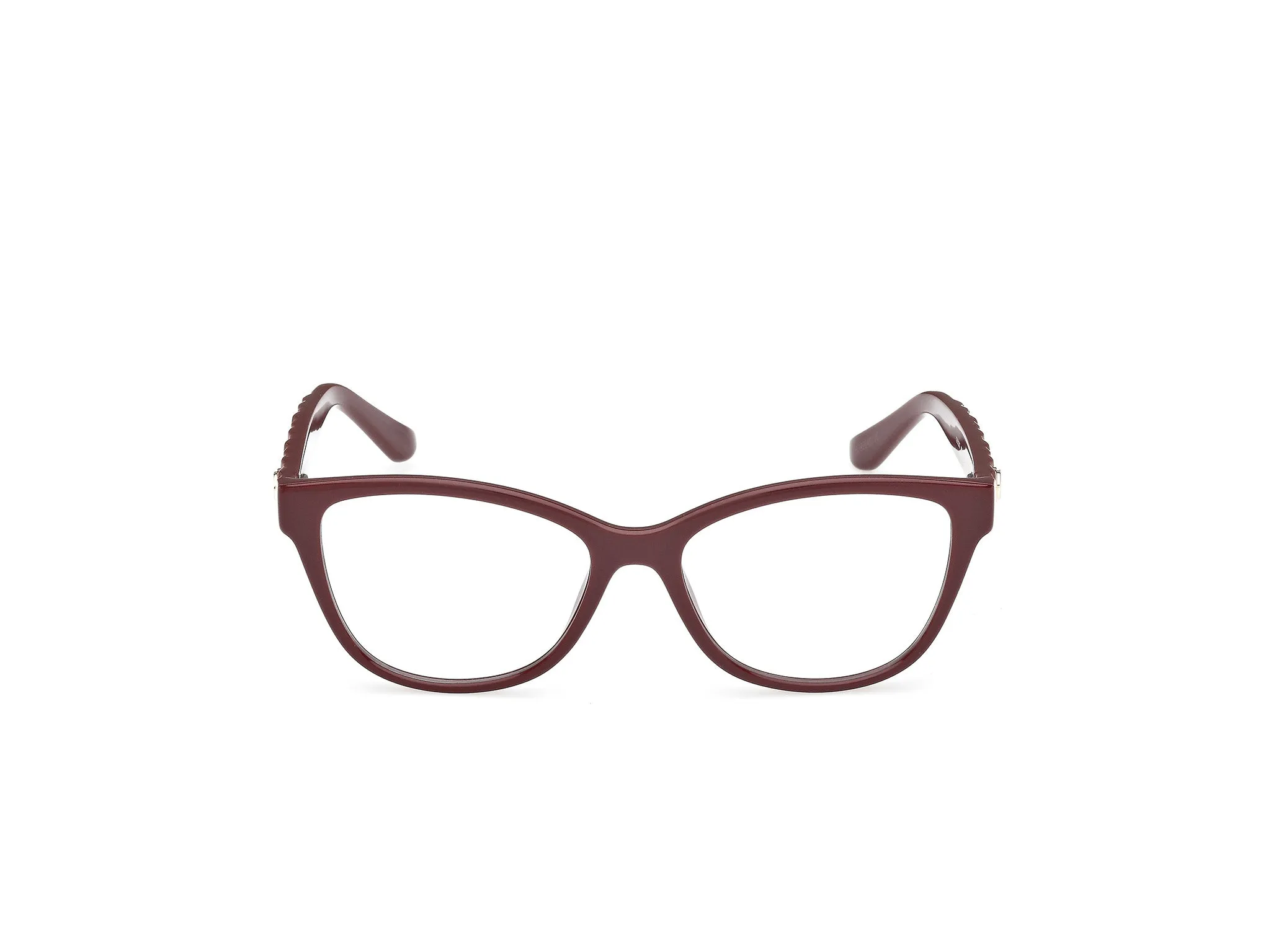 Guess GU50307 069 Montature da vista Acetato Bordeaux Squadrata Normale - immagine 2