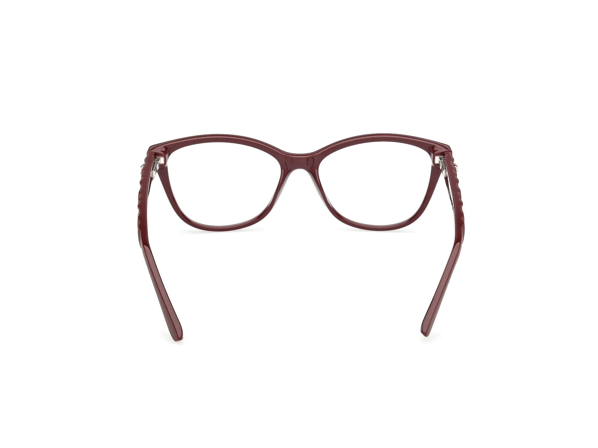 Guess GU50307 069 Montature da vista Acetato Bordeaux Squadrata Normale - immagine 4