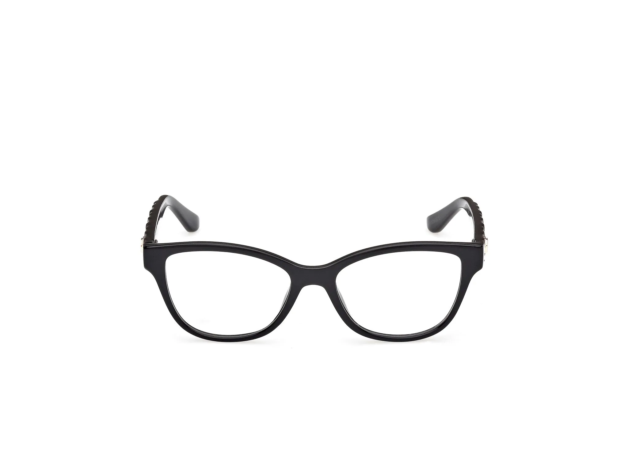 Guess GU50307 001 Montature da vista Acetato Nero Squadrata Normale - immagine 2