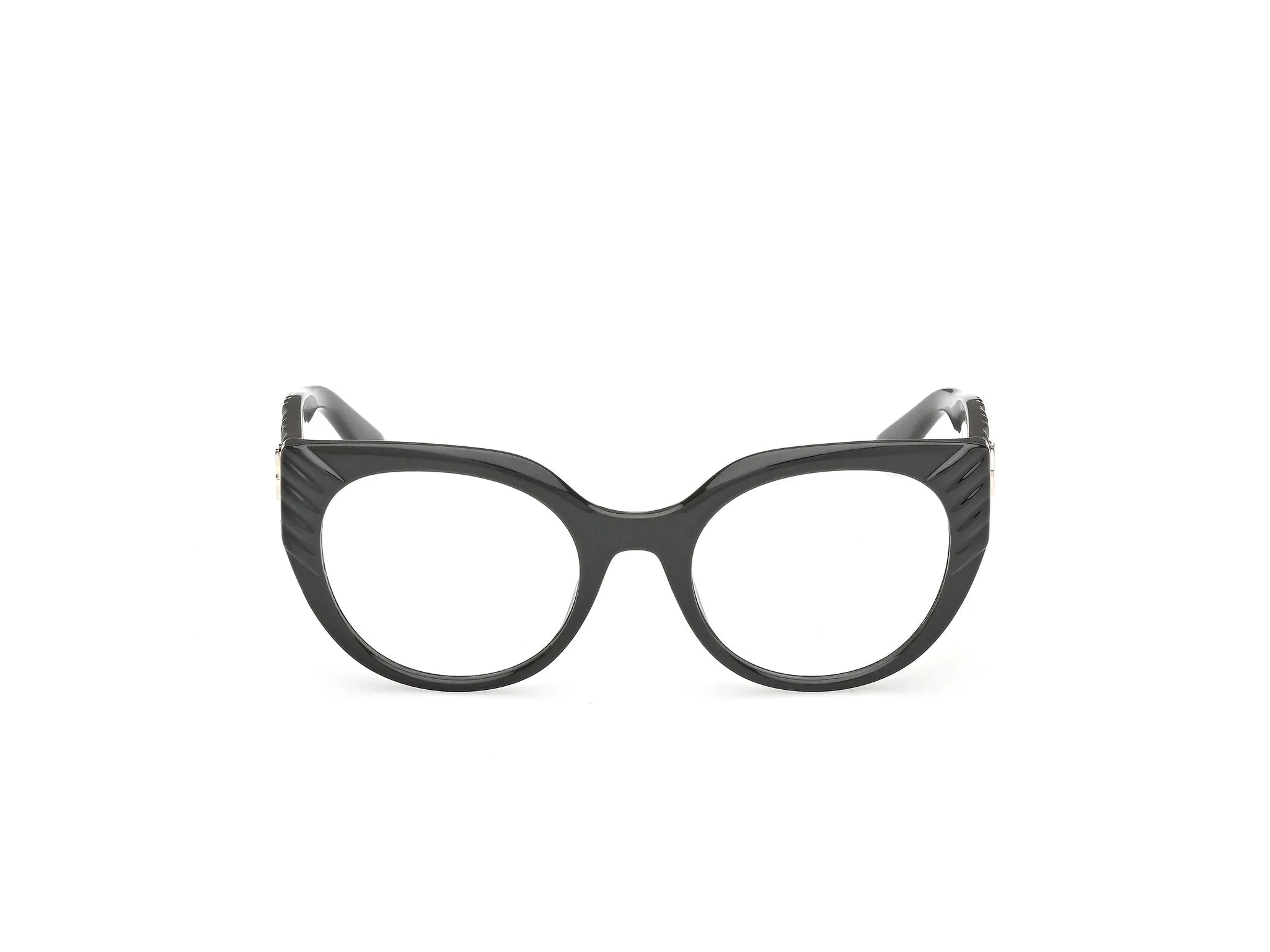 Guess GU50306 096 Montature da vista Iniettato Verde Cat Eye Normale - immagine 2