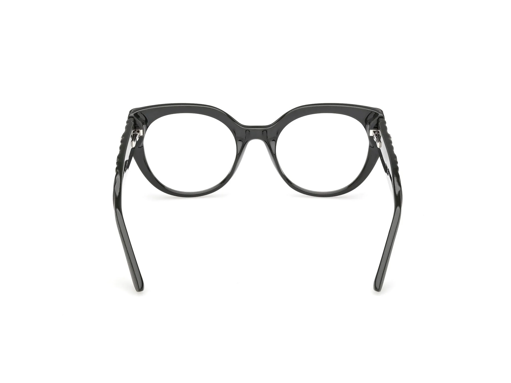 Guess GU50306 096 Montature da vista Iniettato Verde Cat Eye Normale - immagine 4