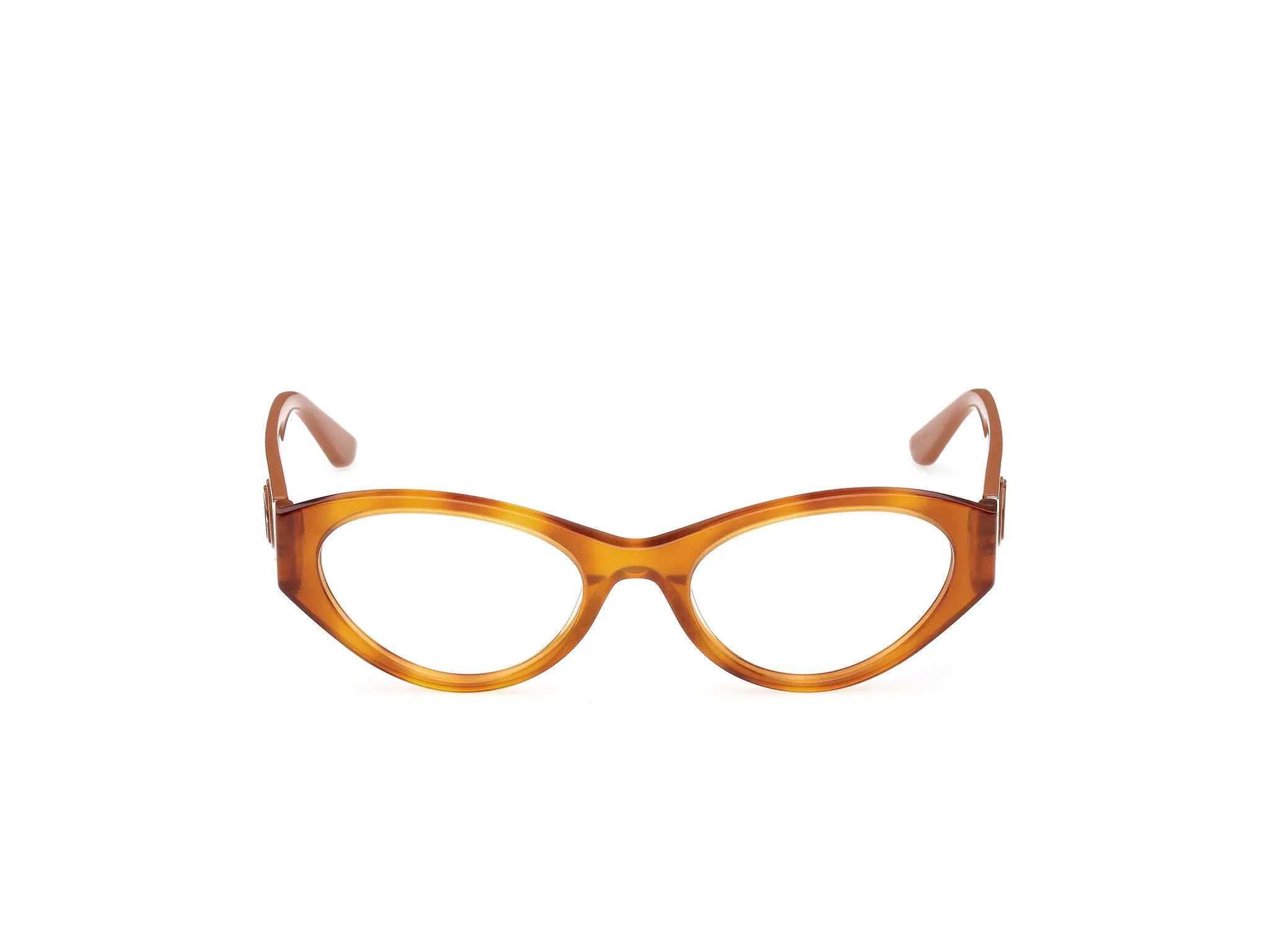 Guess GU50305 053 Montature da vista Acetato Havana Cat Eye Normale - immagine 2