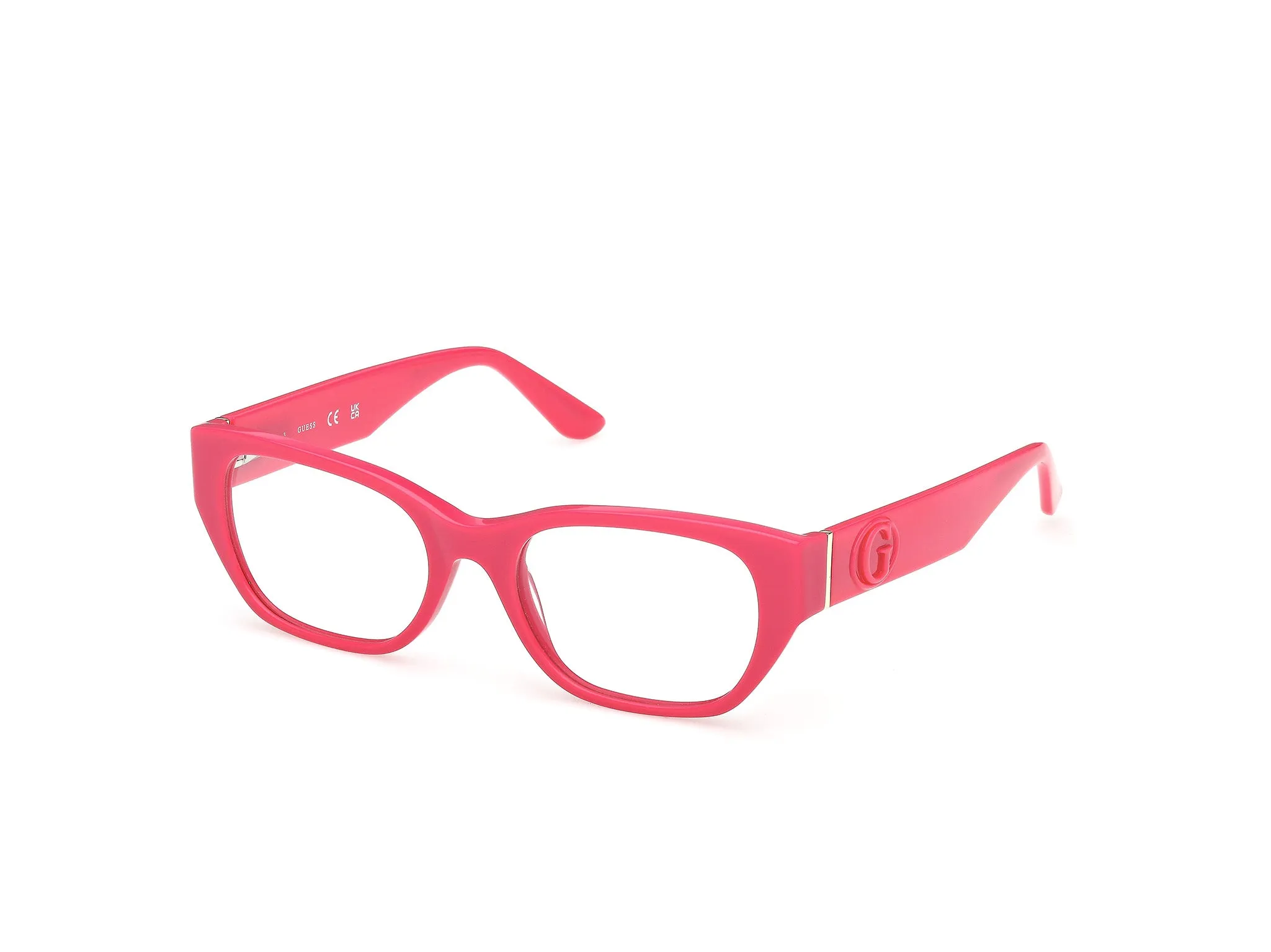 Guess GU50304 072 Montature da vista Acetato Rosa Squadrata Normale - immagine 1
