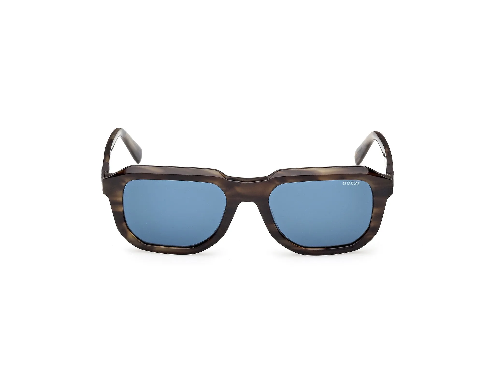 Guess GU00278 98V Occhiali da sole Acetato Verde Blu Squadrata Normale - immagine 2