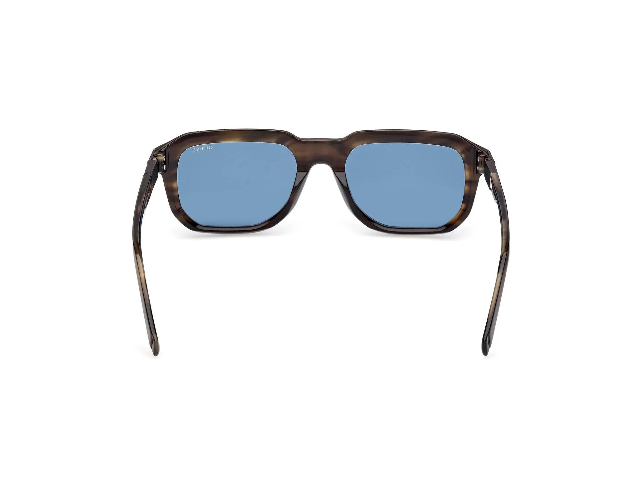 Guess GU00278 98V Occhiali da sole Acetato Verde Blu Squadrata Normale - immagine 4