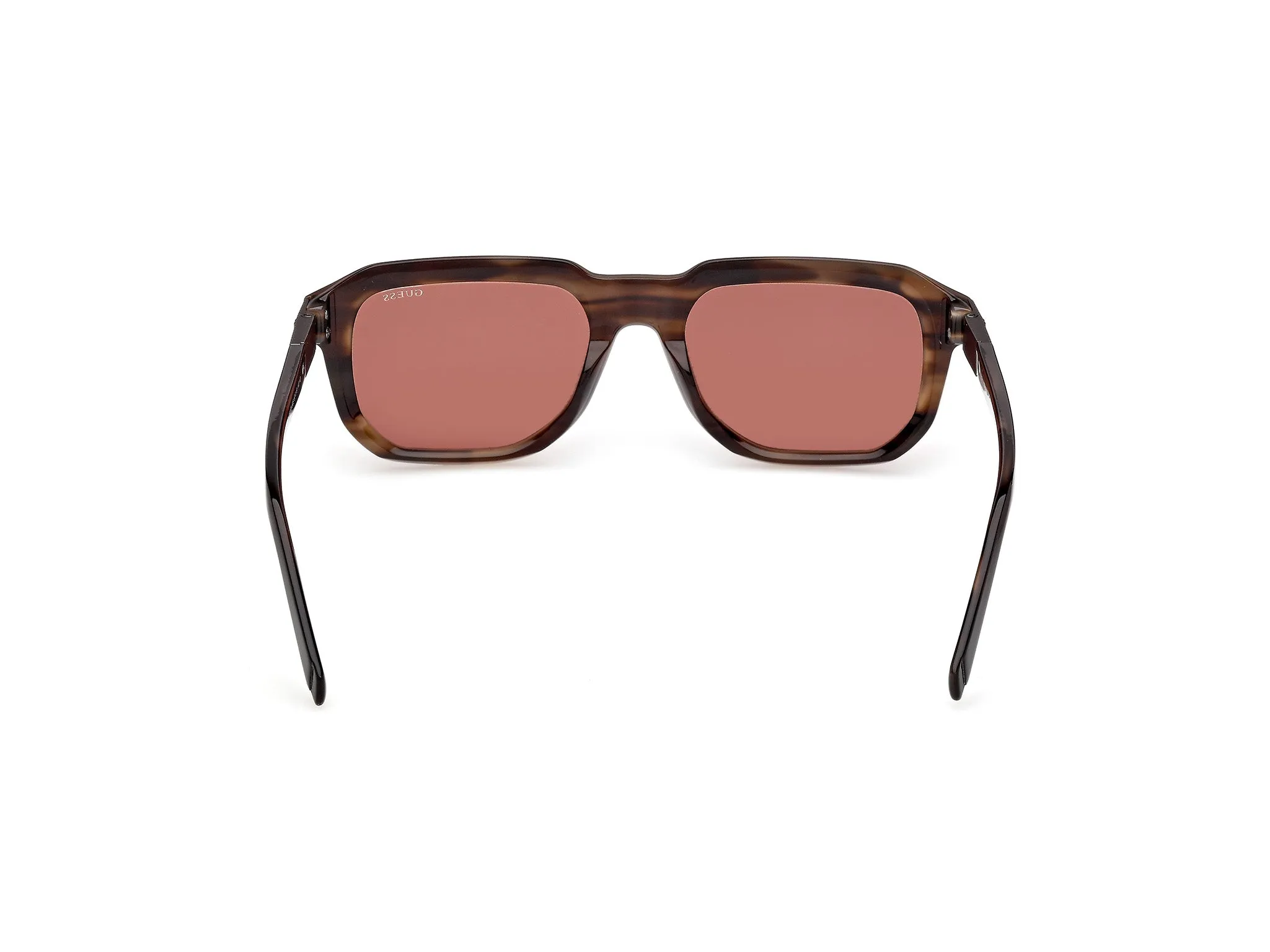 Guess GU00278 50S Occhiali da sole Acetato Marrone Bordeaux Squadrata Normale - immagine 4