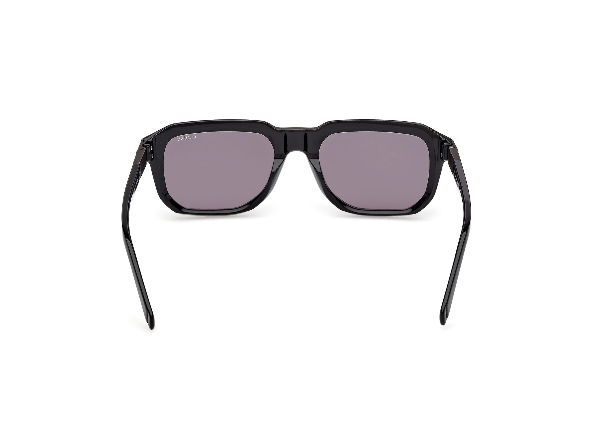 Guess GU00278 01A Occhiali da sole Acetato Nero Fumo Squadrata Normale - immagine 4
