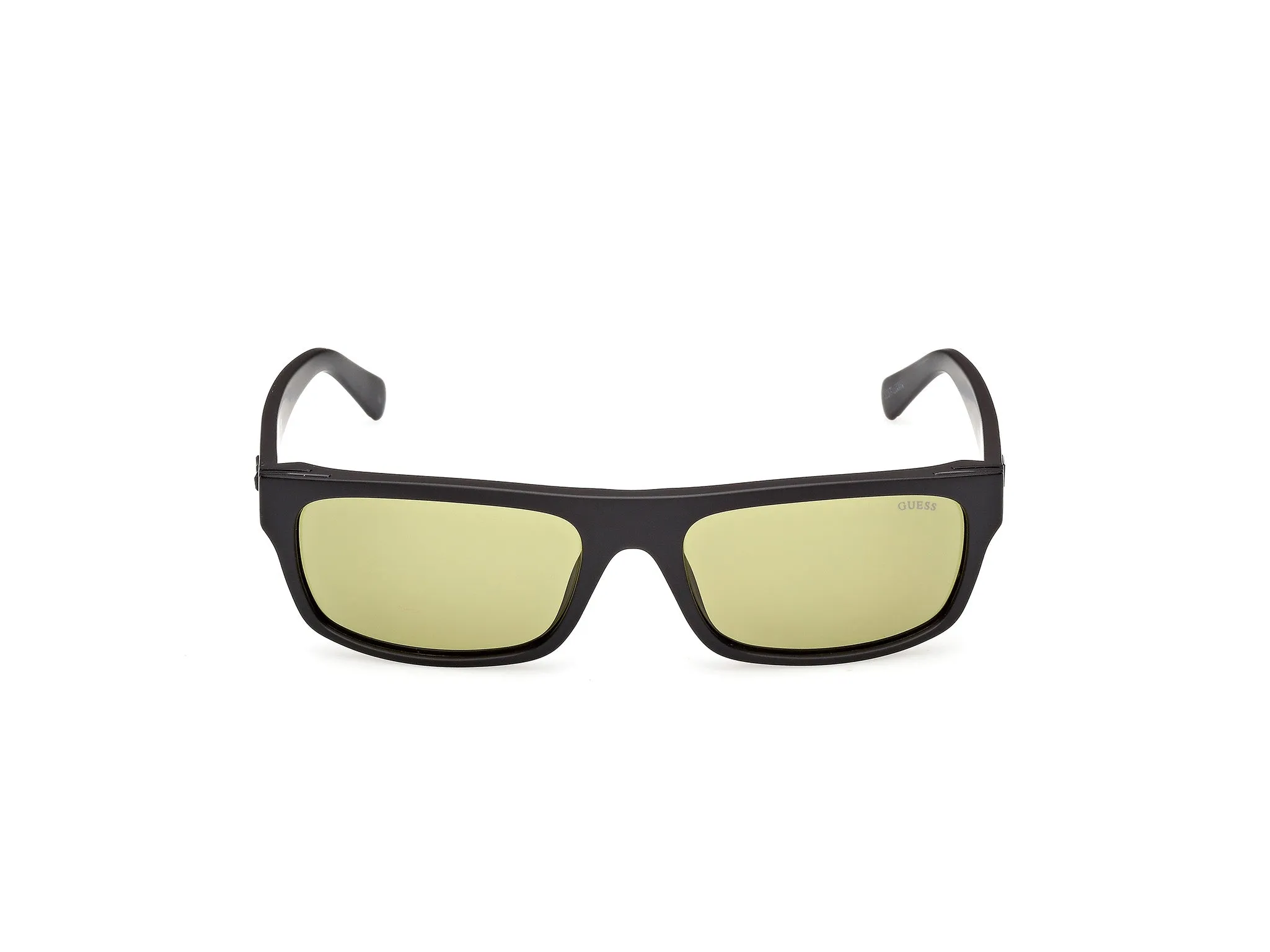 Guess GU00276 02N Occhiali da sole Iniettato Nero Verde Squadrata Normale - immagine 2