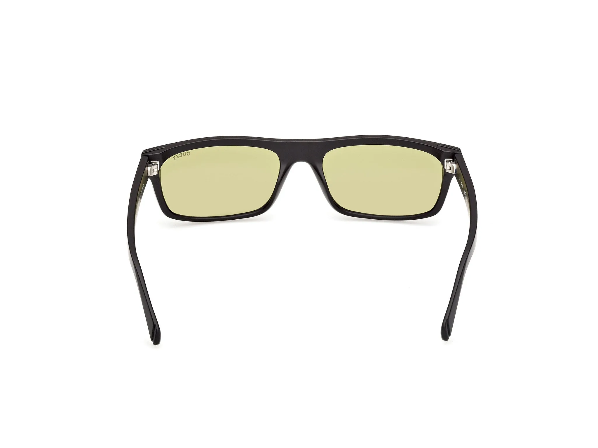 Guess GU00276 02N Occhiali da sole Iniettato Nero Verde Squadrata Normale - immagine 4