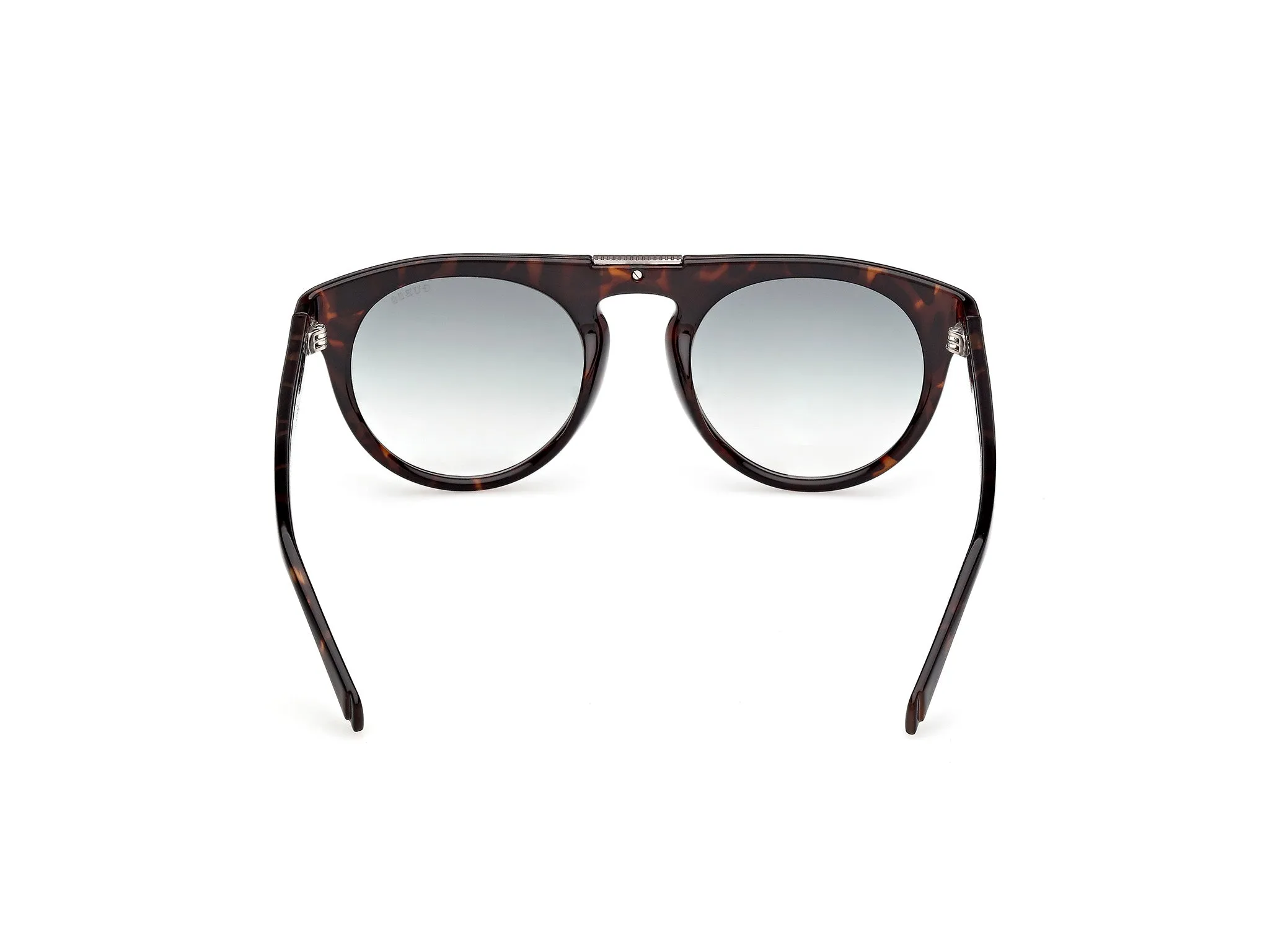 Guess GU00275 52P Occhiali da sole Iniettato Havana Verde Rotonda Normale - immagine 4