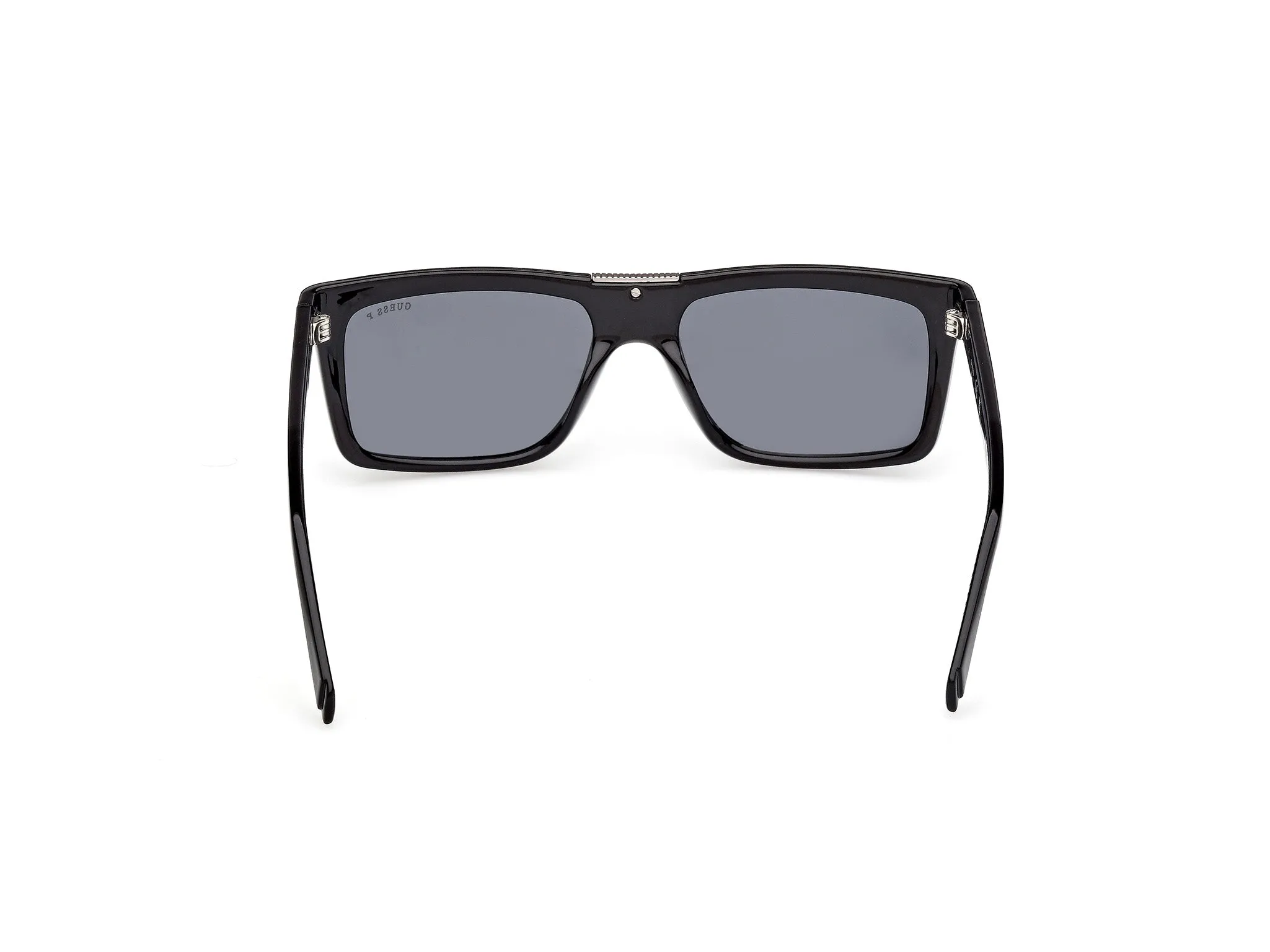 Guess GU00274 01D Occhiali da sole Iniettato Nero Fumo Squadrata Polarizzata - immagine 4