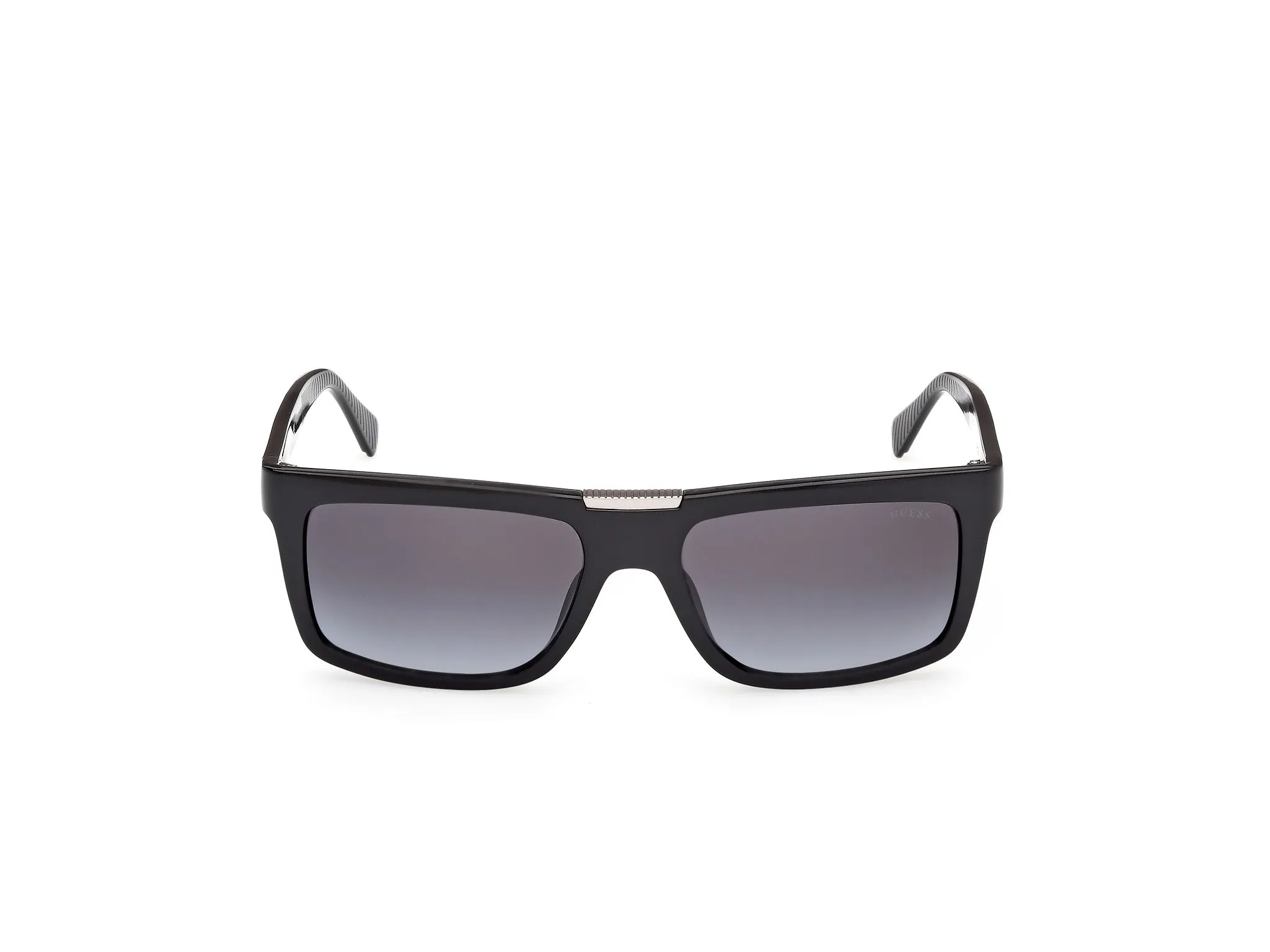 Guess GU00274 01B Occhiali da sole Iniettato Nero Fumo Squadrata Normale - immagine 2