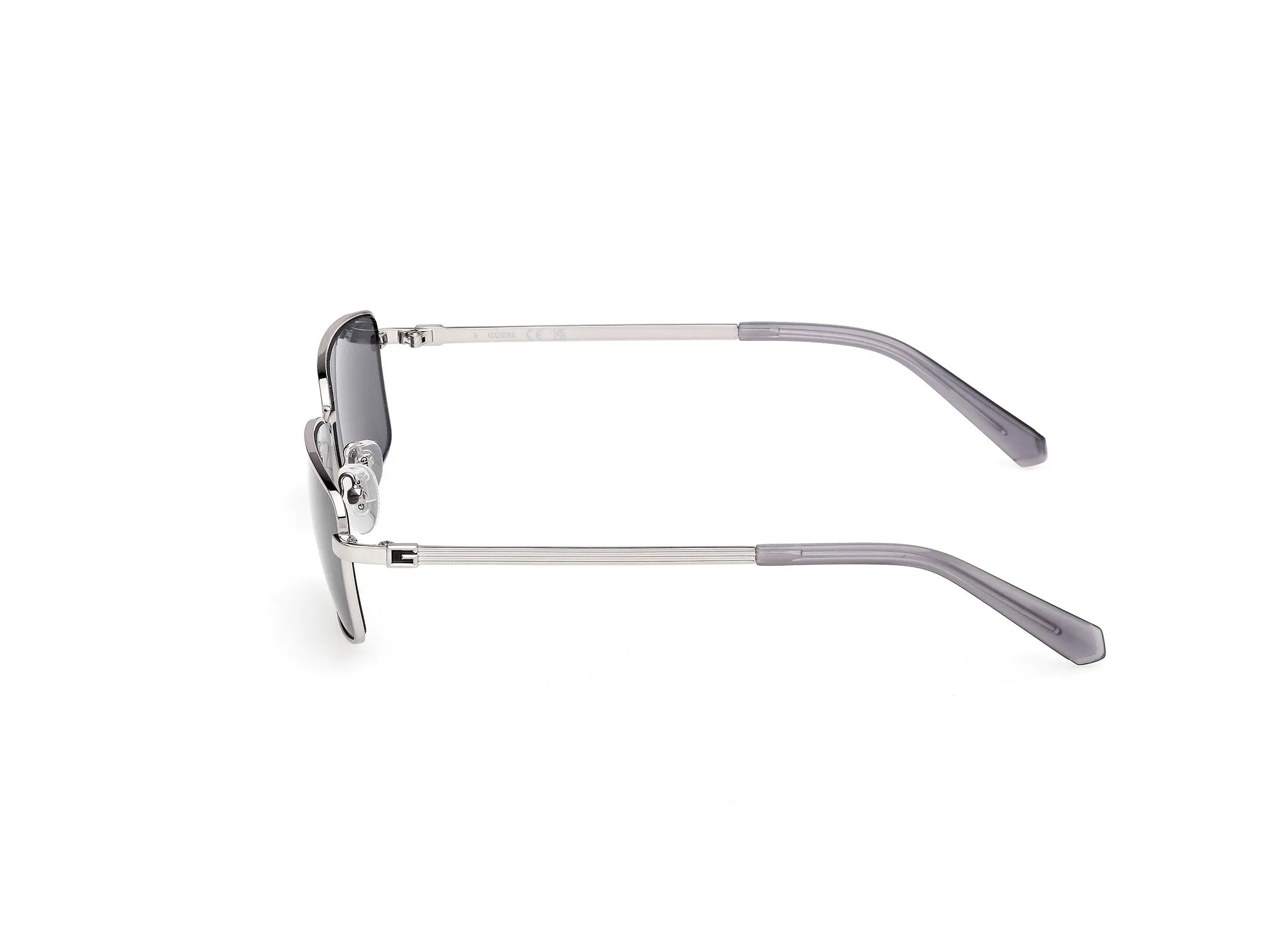 Guess GU00273 08A Occhiali da sole Metallo Canna di fucile Fumo Squadrata Normale - immagine 3