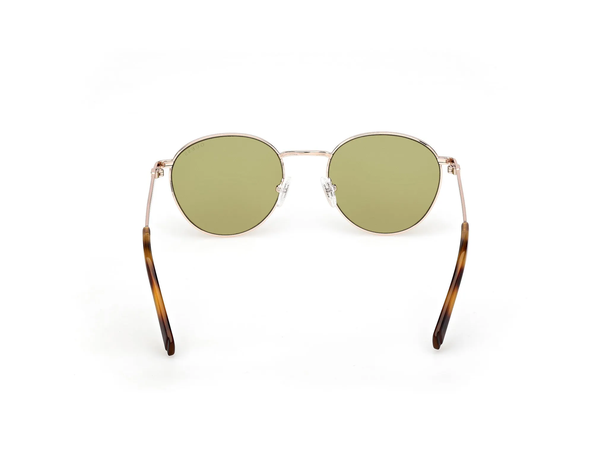 Guess GU00272 32N Occhiali da sole Metallo Oro Verde Rotonda Normale - immagine 4