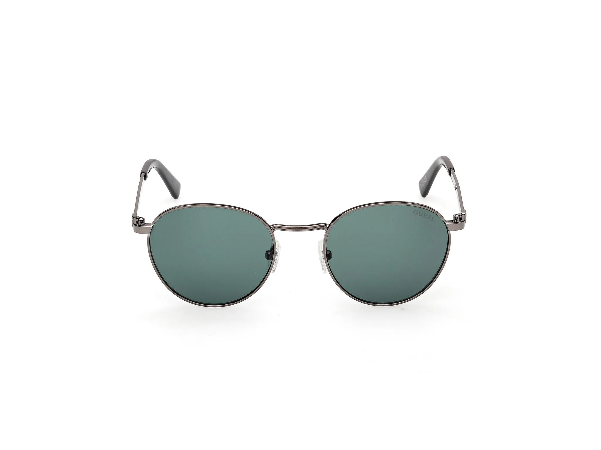 Guess GU00272 08N Occhiali da sole Metallo Canna di fucile Verde Rotonda Normale - immagine 2