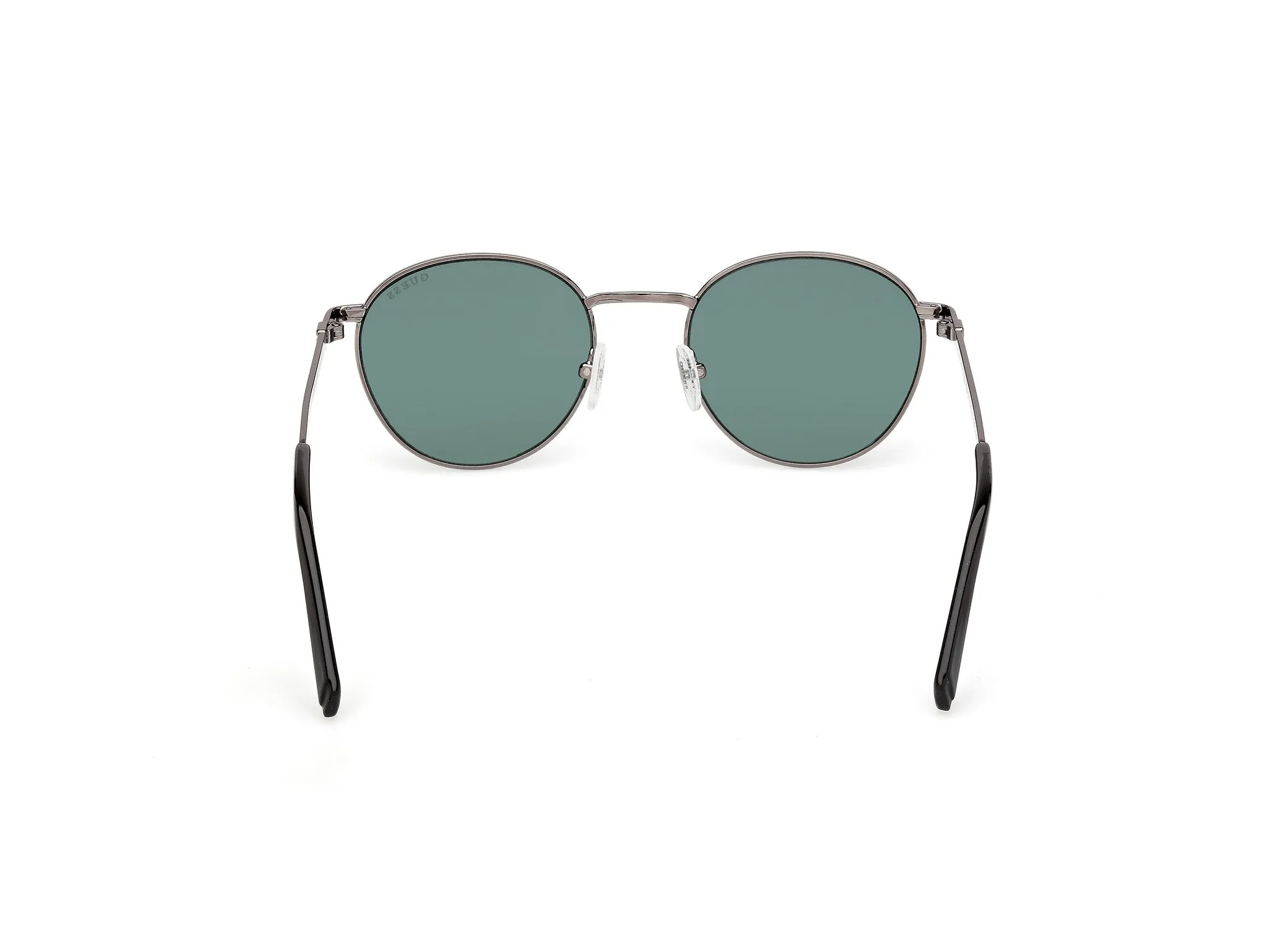 Guess GU00272 08N Occhiali da sole Metallo Canna di fucile Verde Rotonda Normale - immagine 4