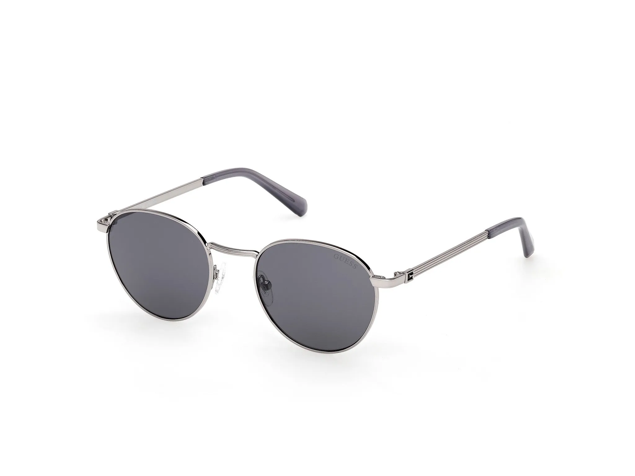 Guess GU00272 08A Occhiali da sole Metallo Canna di fucile Fumo Rotonda Normale - immagine 1