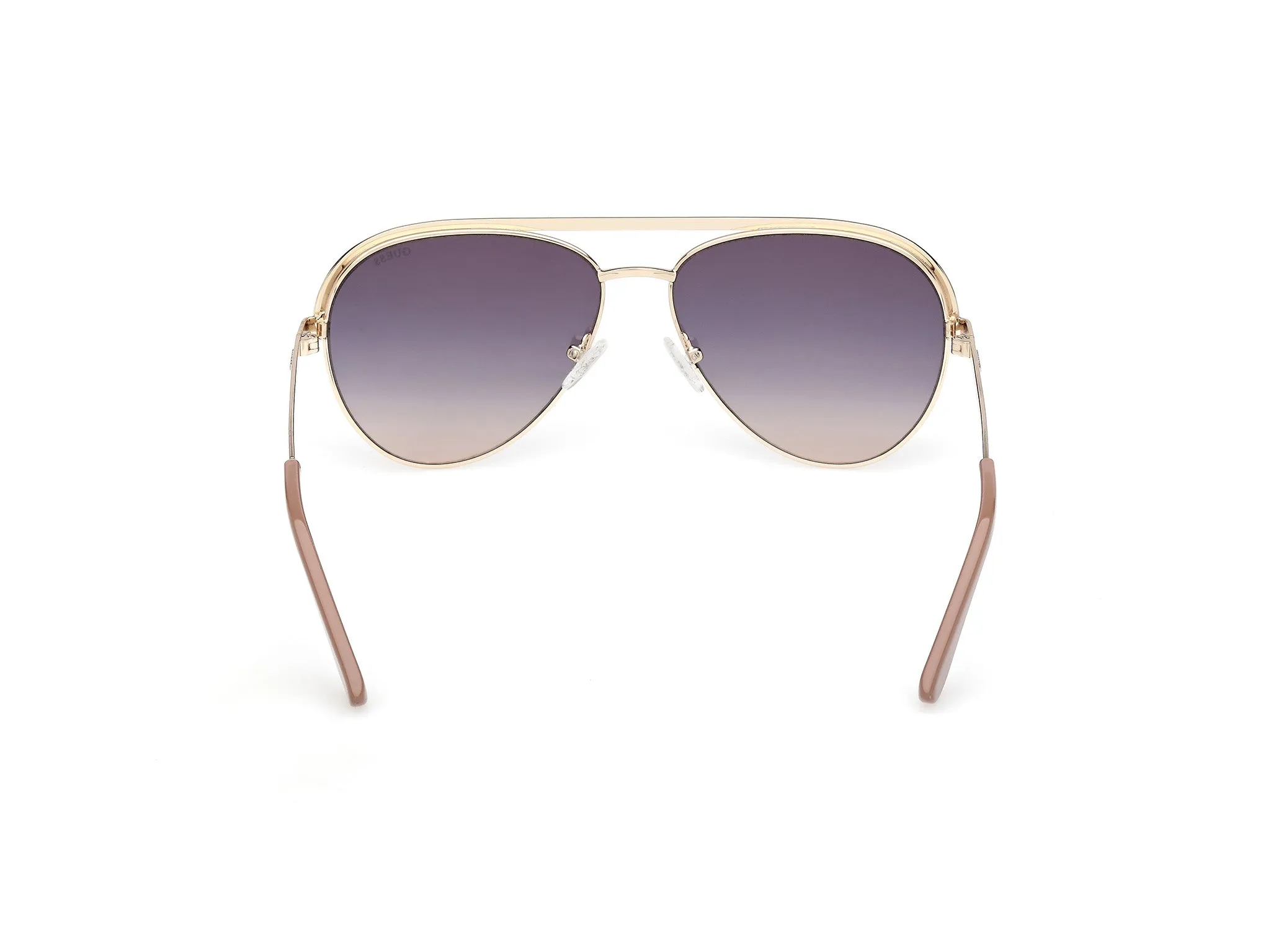 Guess GU00271 32B Occhiali da sole Metallo Oro Fumo Pilot Normale - immagine 4