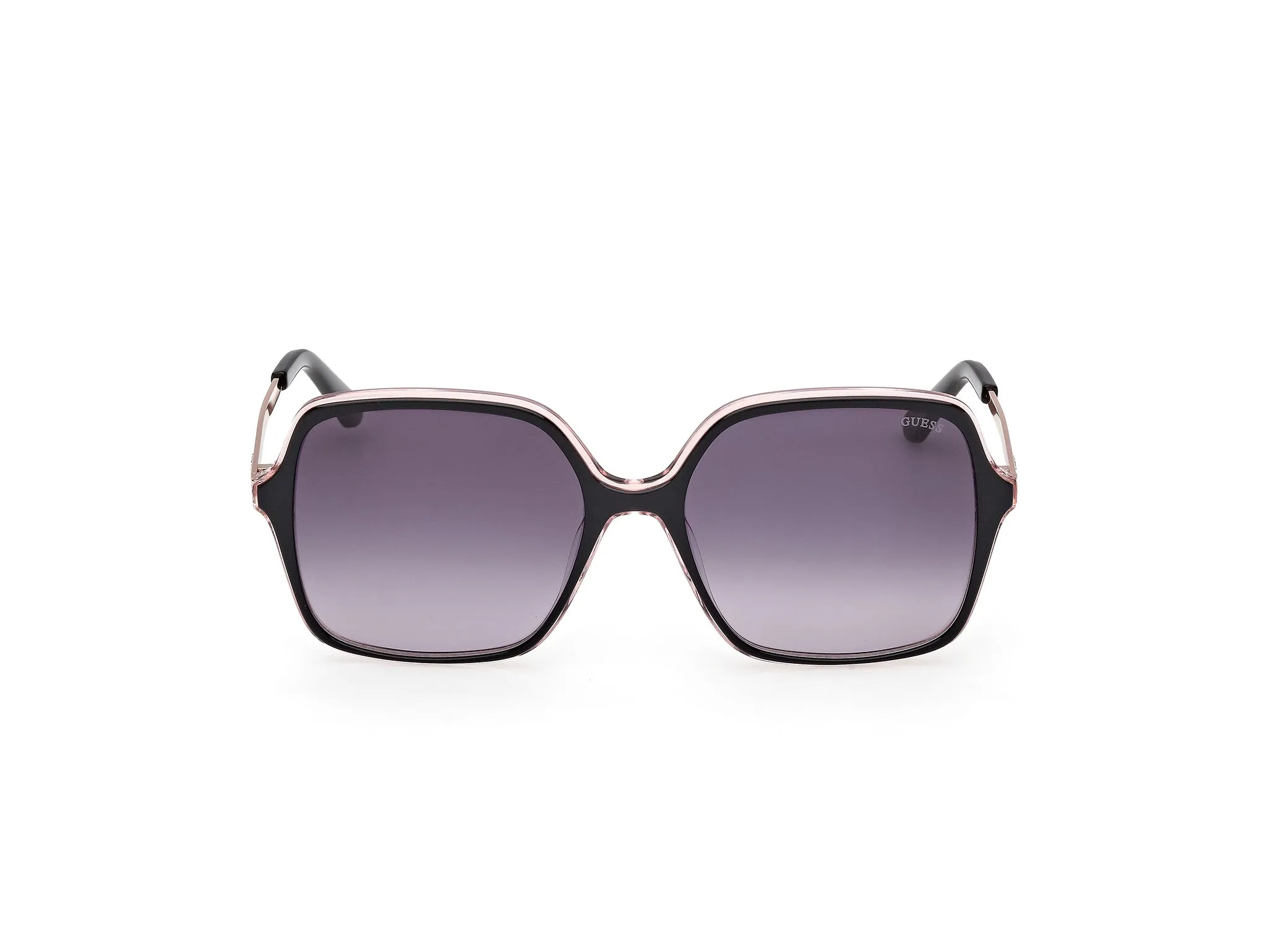 Guess GU00270 01B Occhiali da sole Acetato Nero Fumo Squadrata Normale - immagine 2
