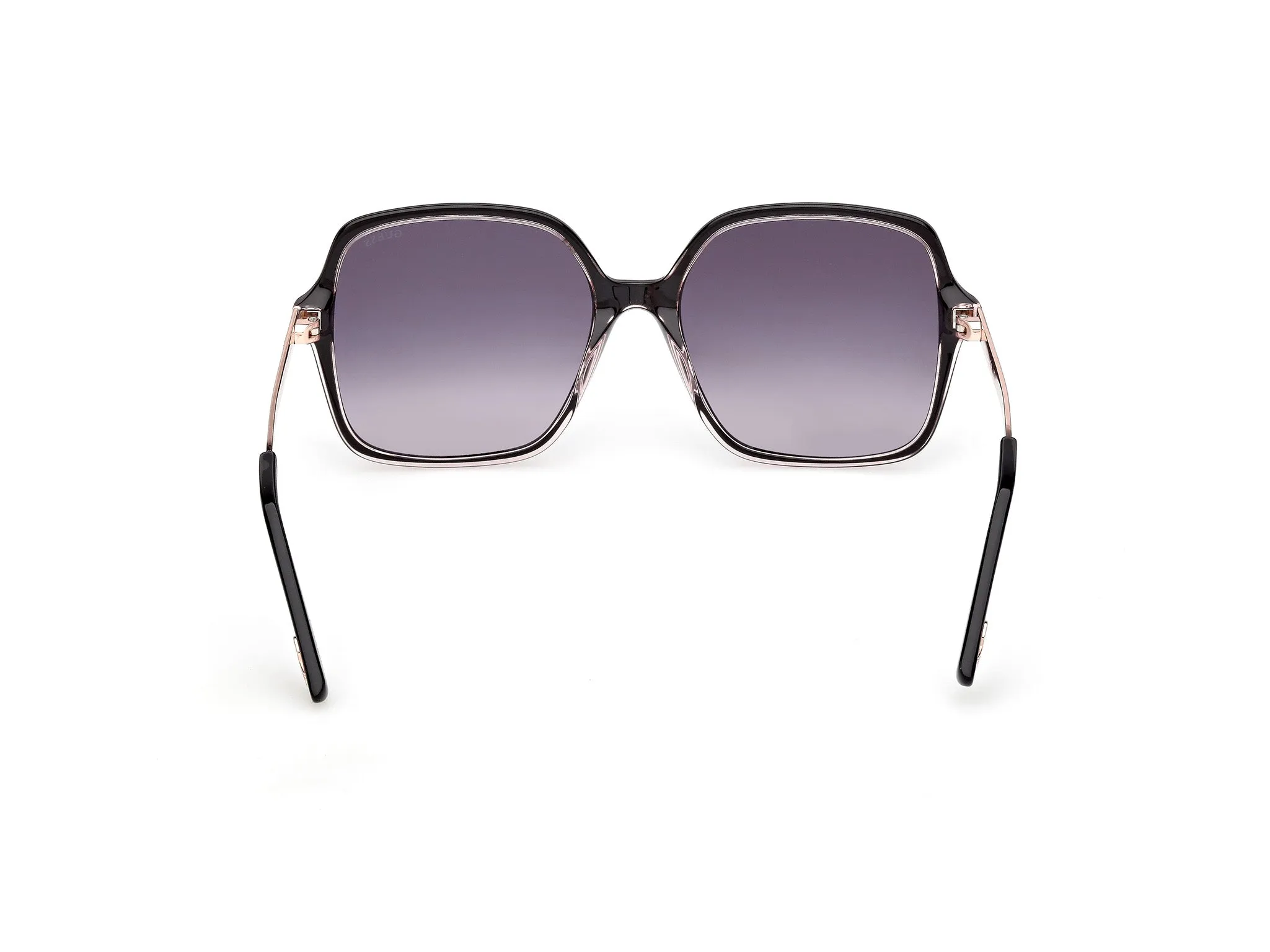 Guess GU00270 01B Occhiali da sole Acetato Nero Fumo Squadrata Normale - immagine 4