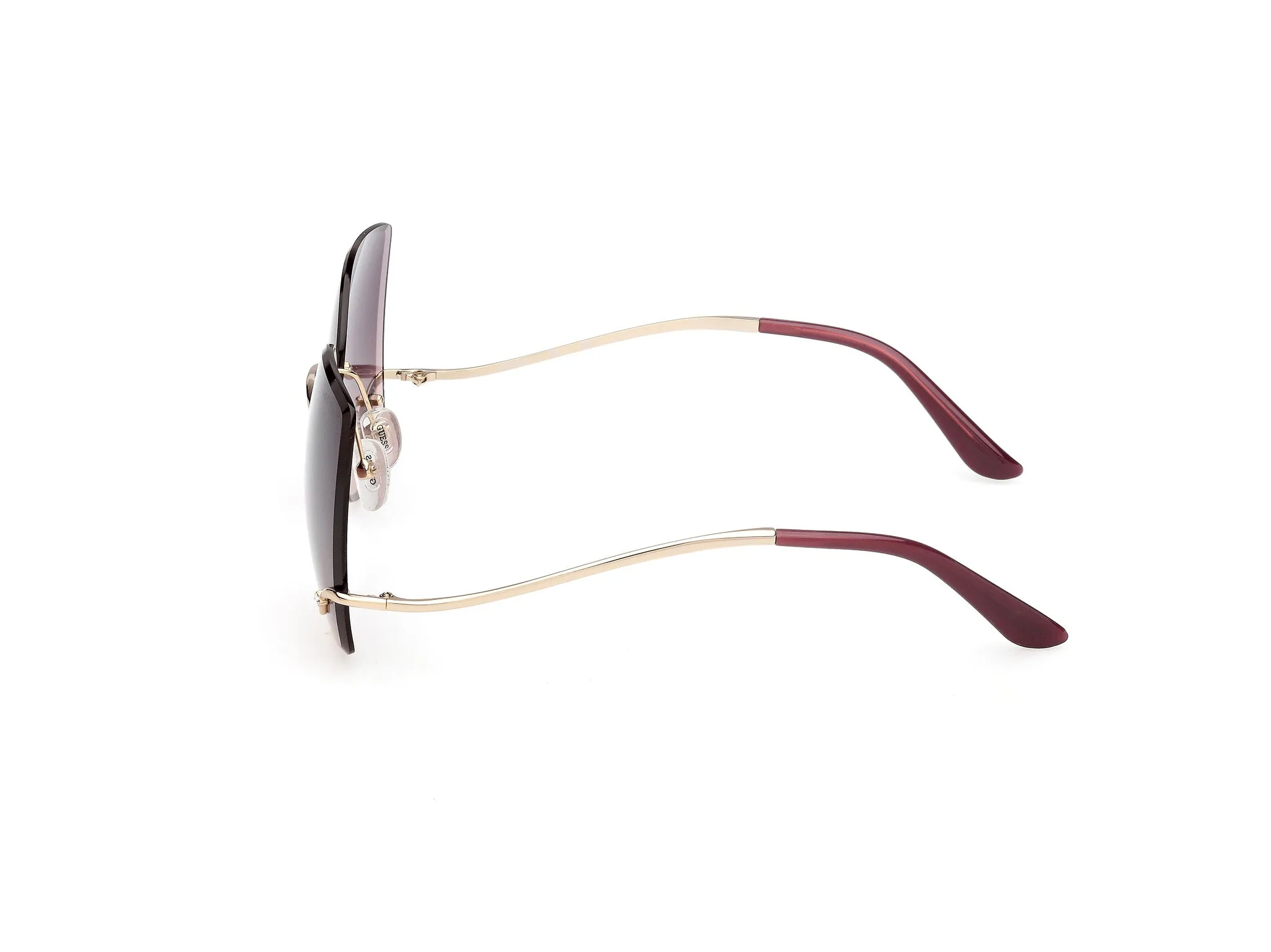 Guess GU00269 32Z Occhiali da sole Metallo Oro Viola Squadrata Normale - immagine 3