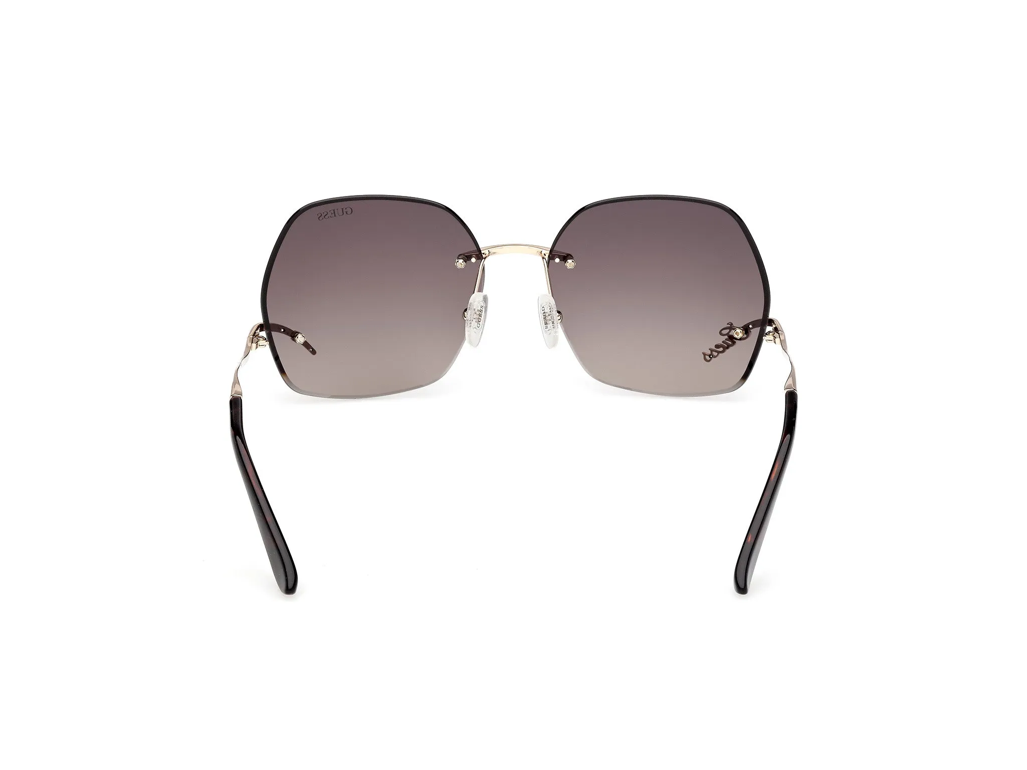 Guess GU00268 32F Occhiali da sole Metallo Oro Marrone Farfalla Normale - immagine 4