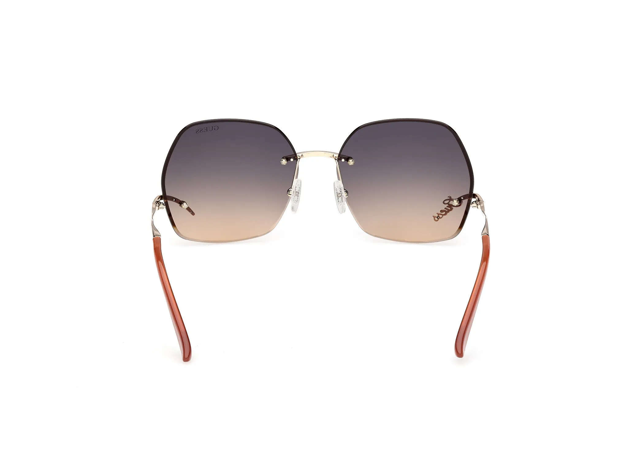 Guess GU00268 32B Occhiali da sole Metallo Oro Fumo Farfalla Normale - immagine 4
