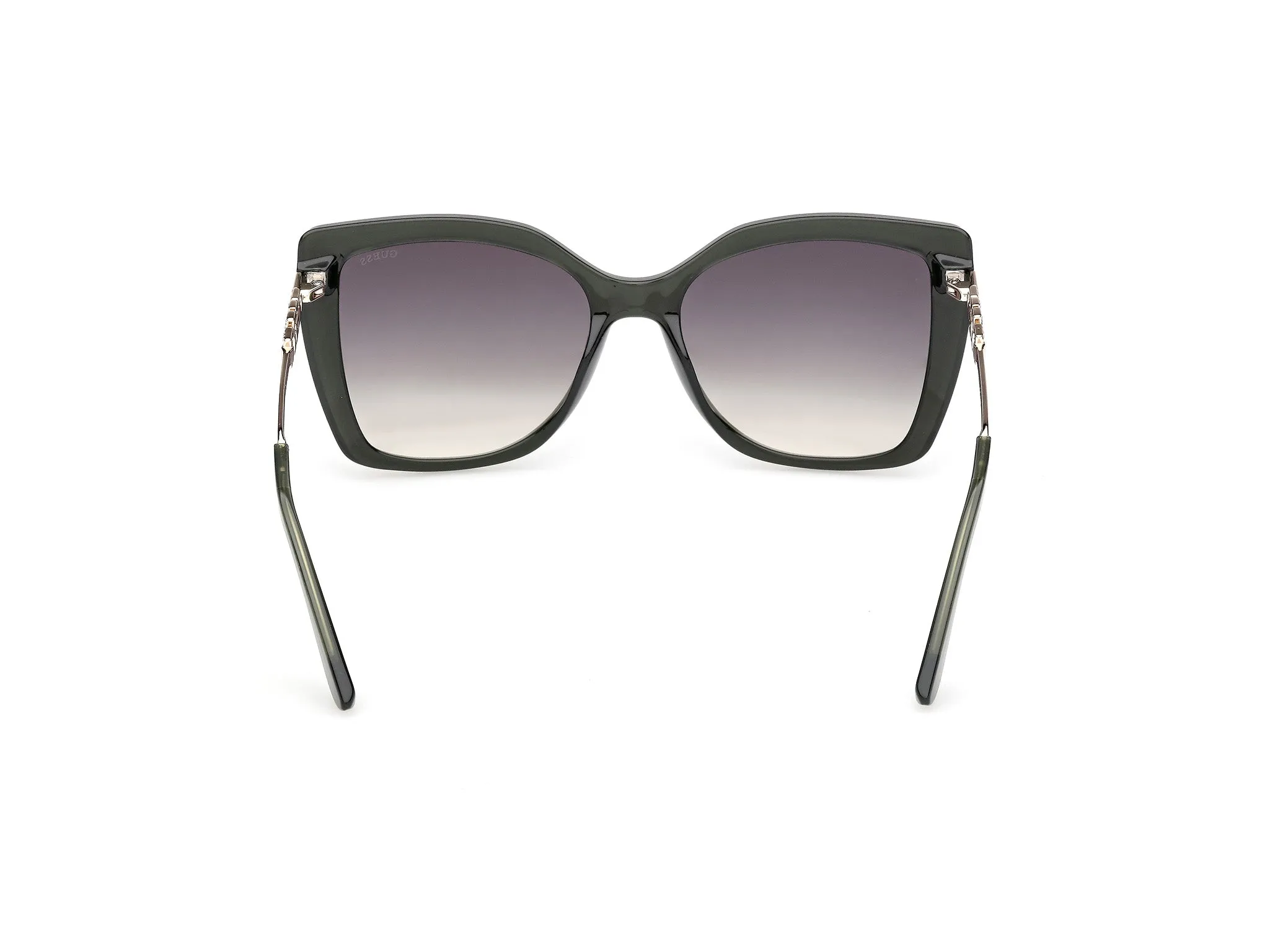Guess GU00266 96P Occhiali da sole Iniettato Verde Verde Squadrata Normale - immagine 4