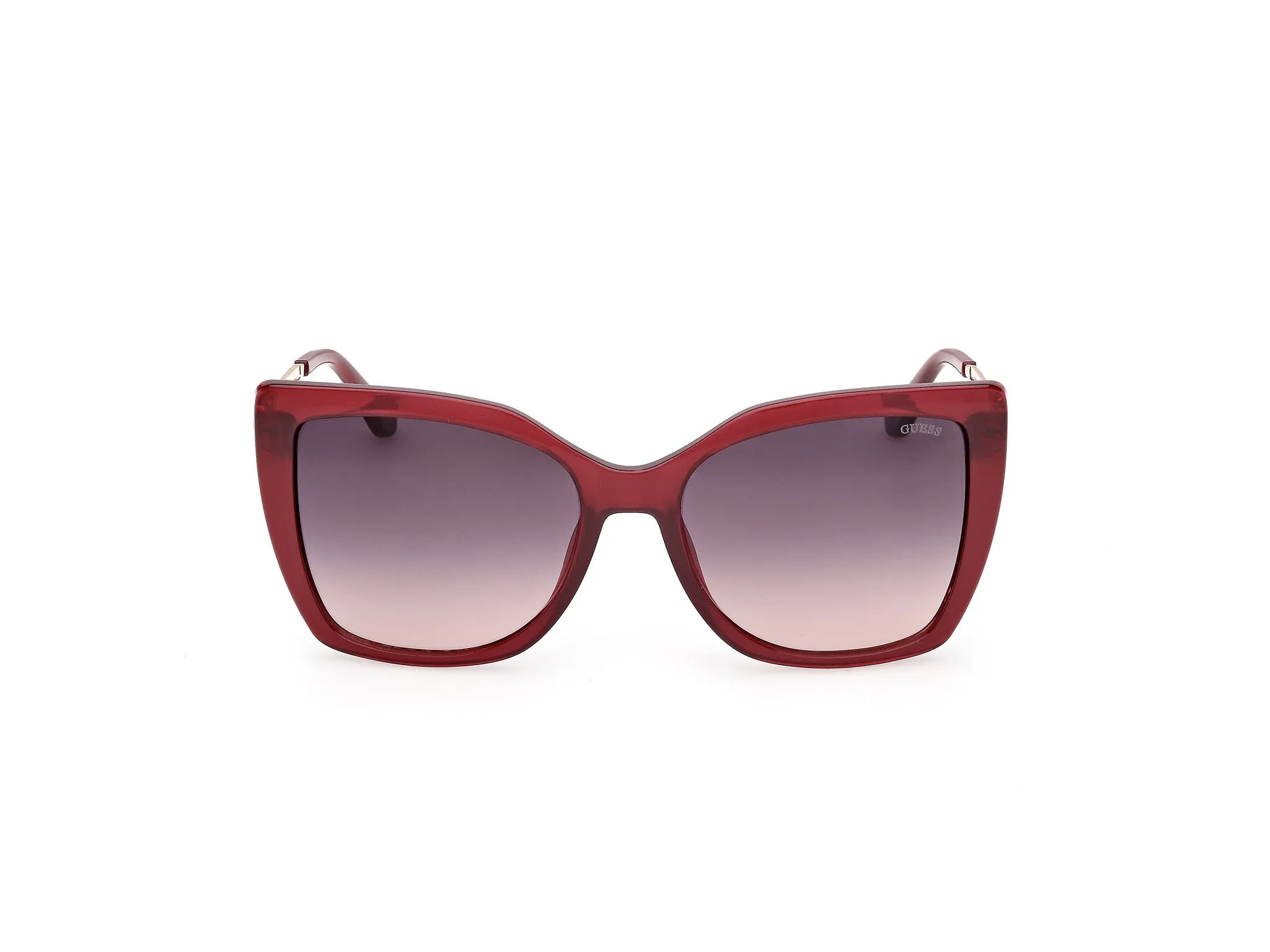 Guess GU00266 69Z Occhiali da sole Iniettato Bordeaux Viola Squadrata Normale - immagine 2