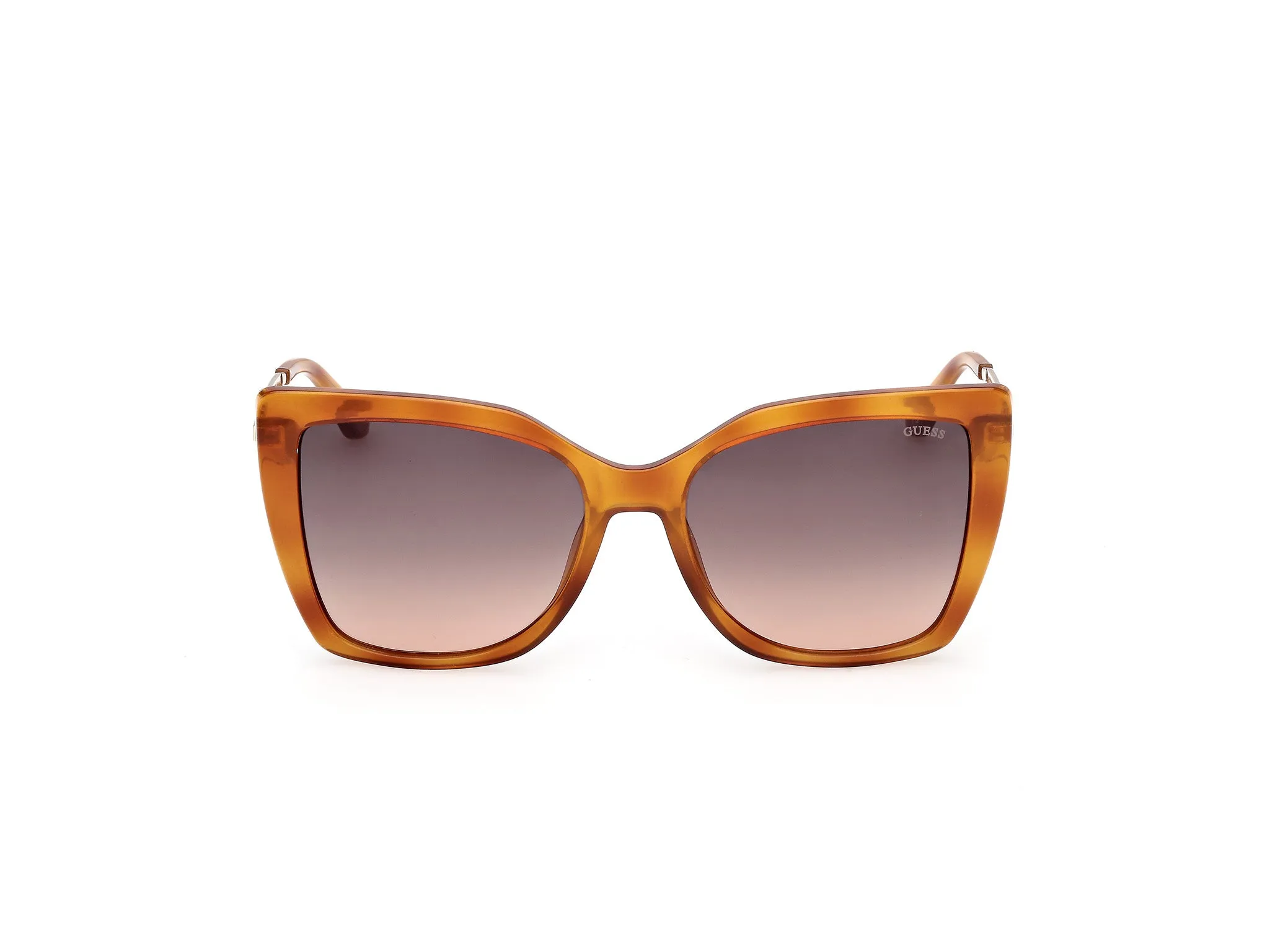 Guess GU00266 53F Occhiali da sole Iniettato Havana Marrone Squadrata Normale - immagine 2