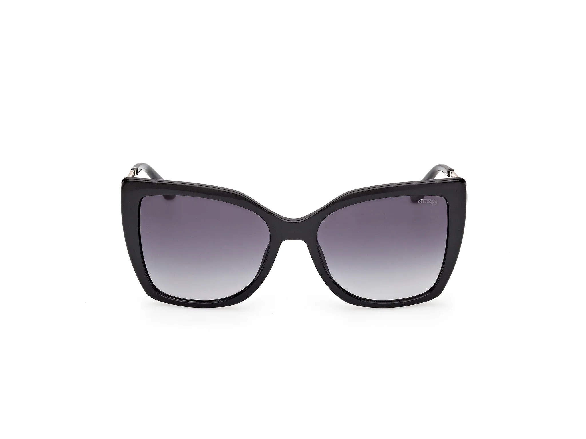 Guess GU00266 01B Occhiali da sole Iniettato Nero Fumo Squadrata Normale - immagine 2