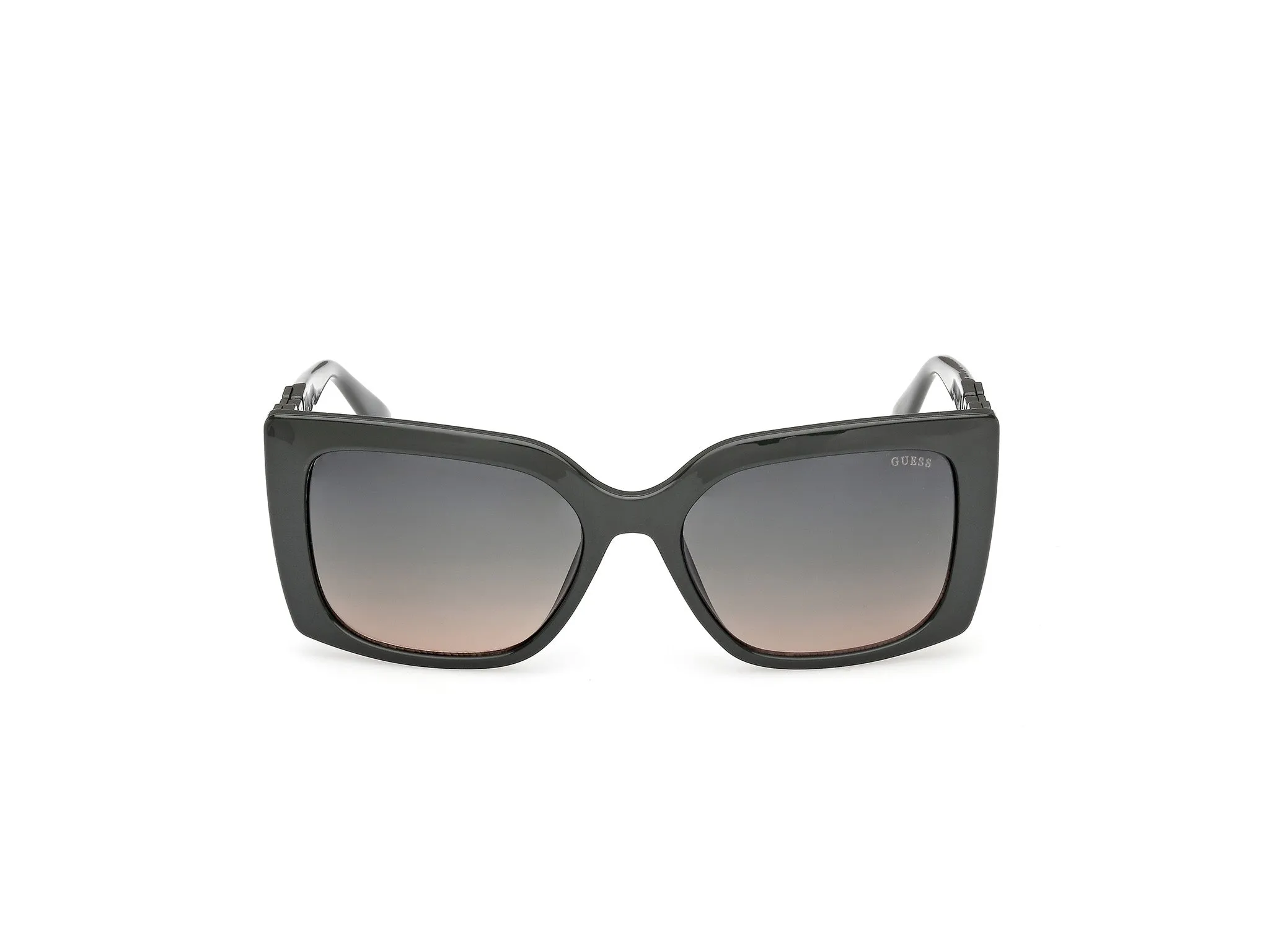 Guess GU00265-H 96P Occhiali da sole Iniettato Verde Verde Squadrata Normale - immagine 2