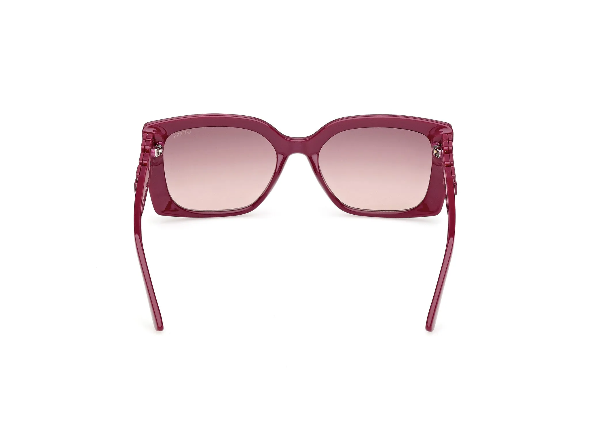 Guess GU00265-H 81T Occhiali da sole Iniettato Viola Bordeaux Squadrata Normale - immagine 4