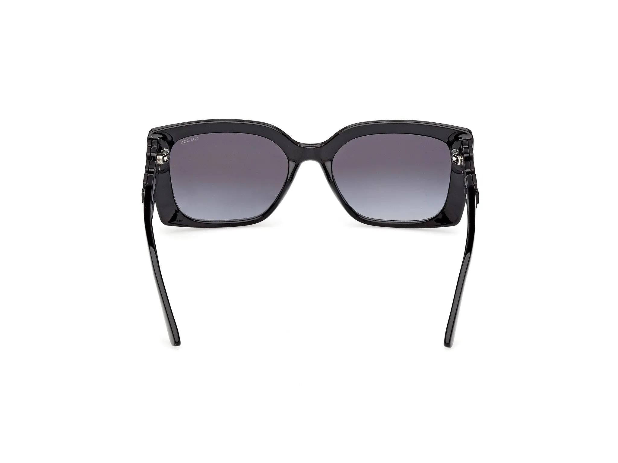 Guess GU00265-H 01B Occhiali da sole Iniettato Nero Fumo Squadrata Normale - immagine 4