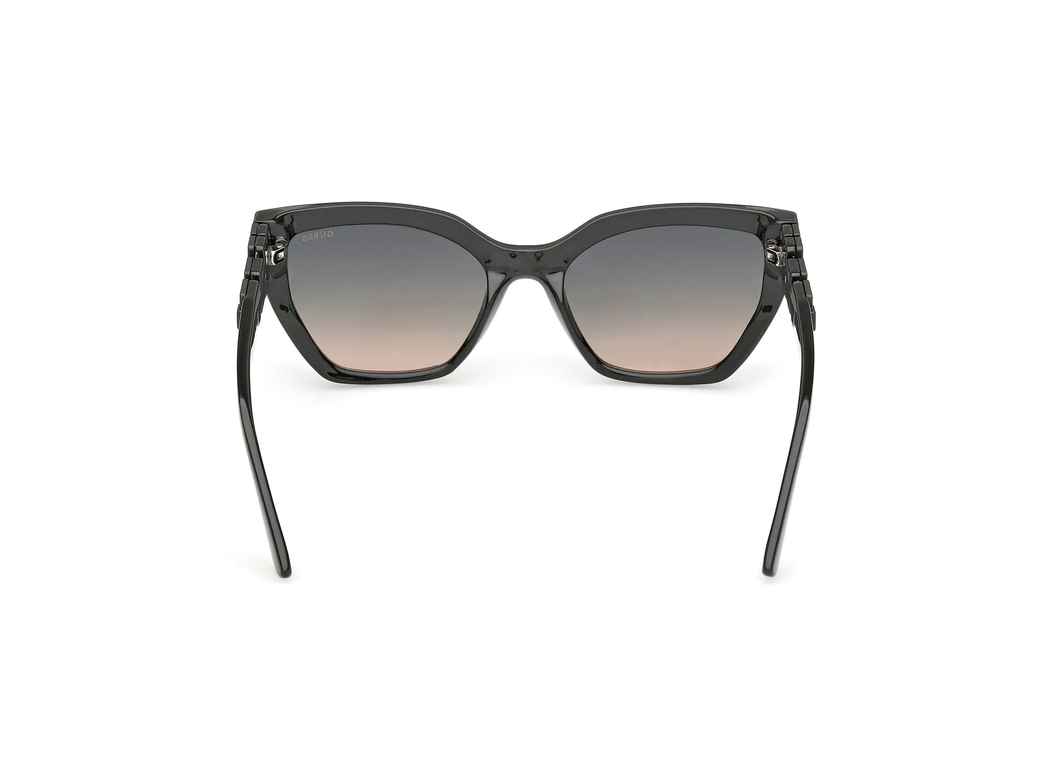 Guess GU00264 96P Occhiali da sole Iniettato Verde Verde Cat Eye Normale - immagine 4