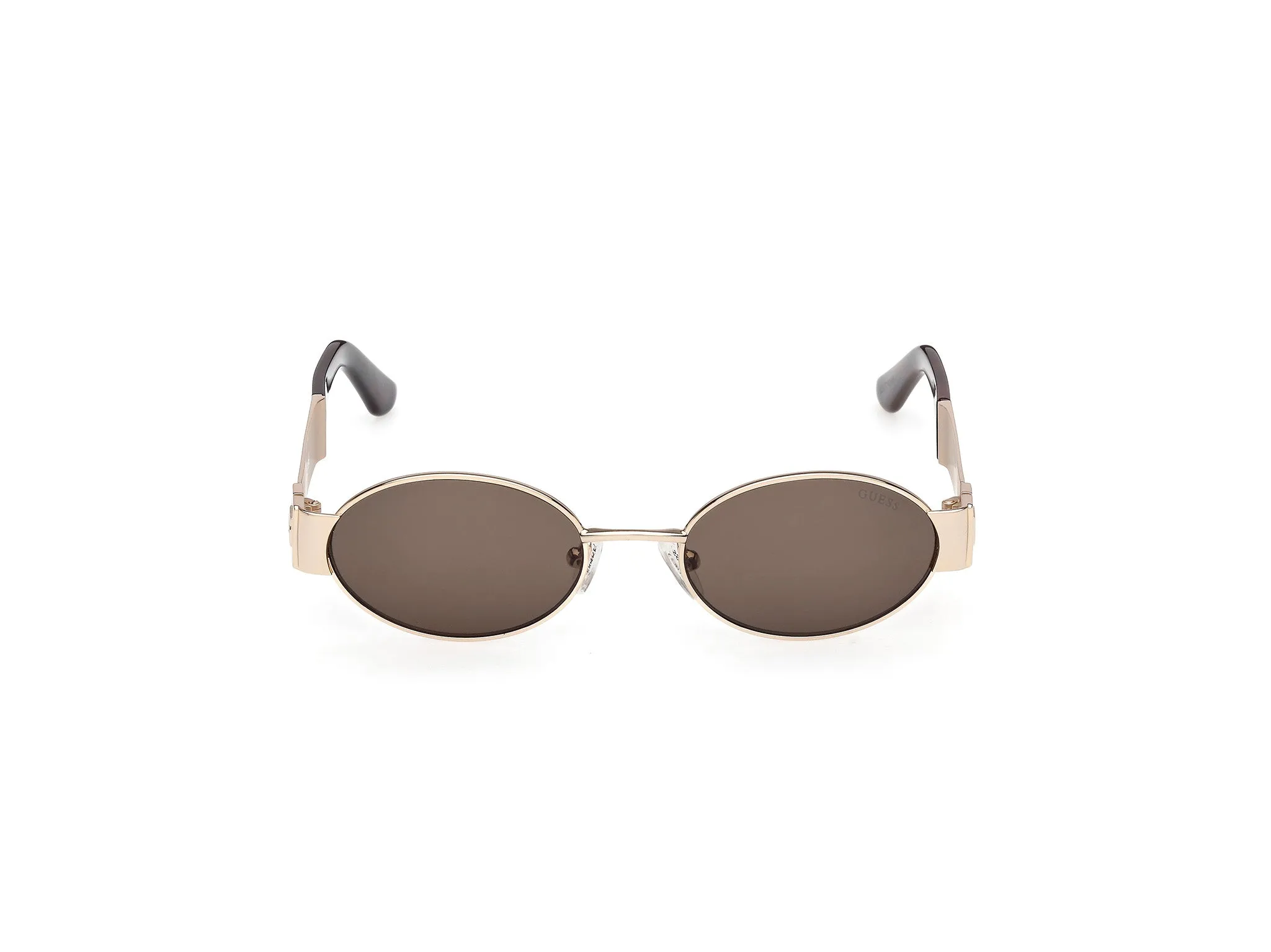Guess GU00262 33E Occhiali da sole Metallo Oro Marrone Rotonda Normale - immagine 2