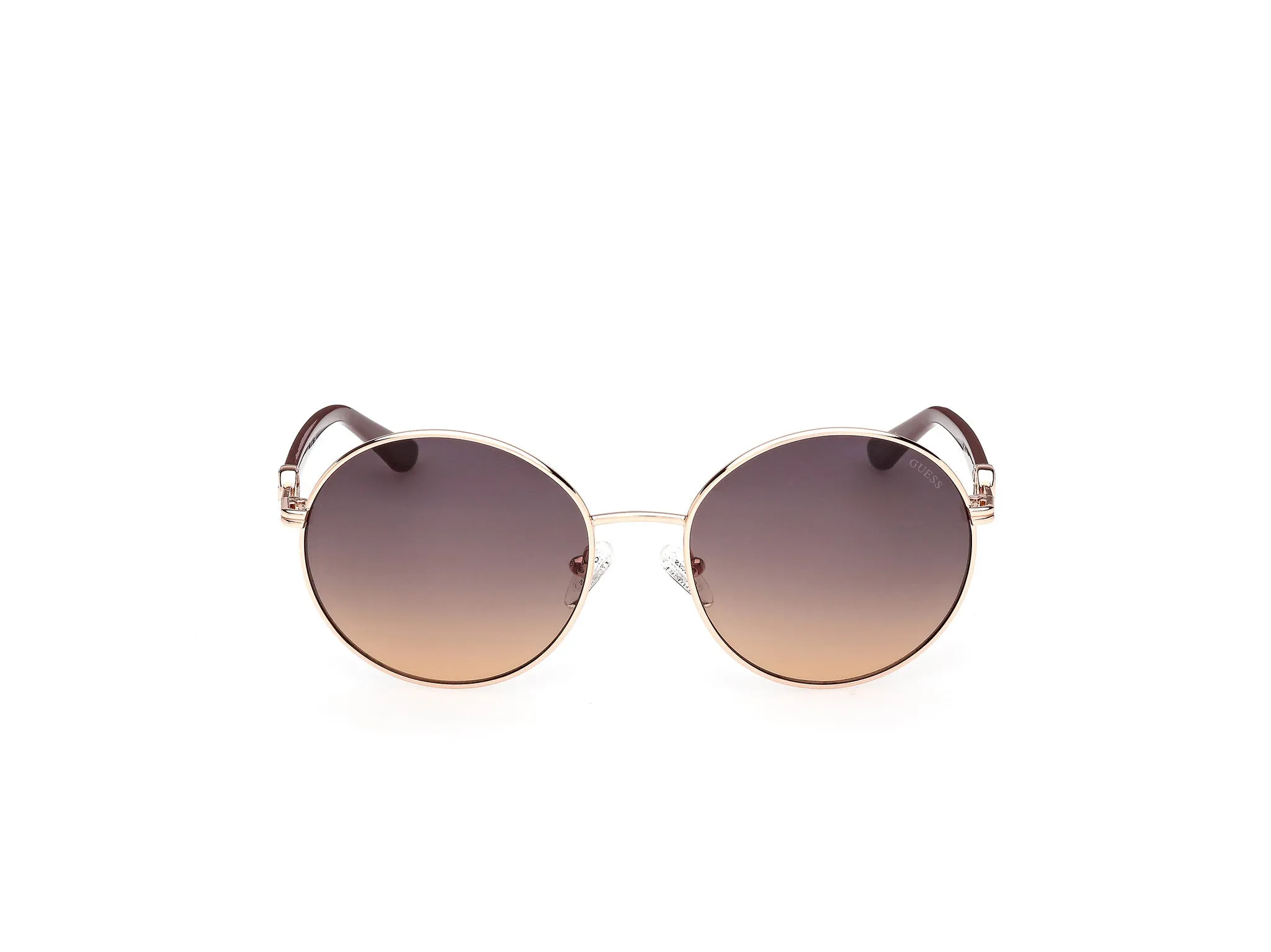 Guess GU00260 28B Occhiali da sole Metallo Oro Fumo Rotonda Normale - immagine 2