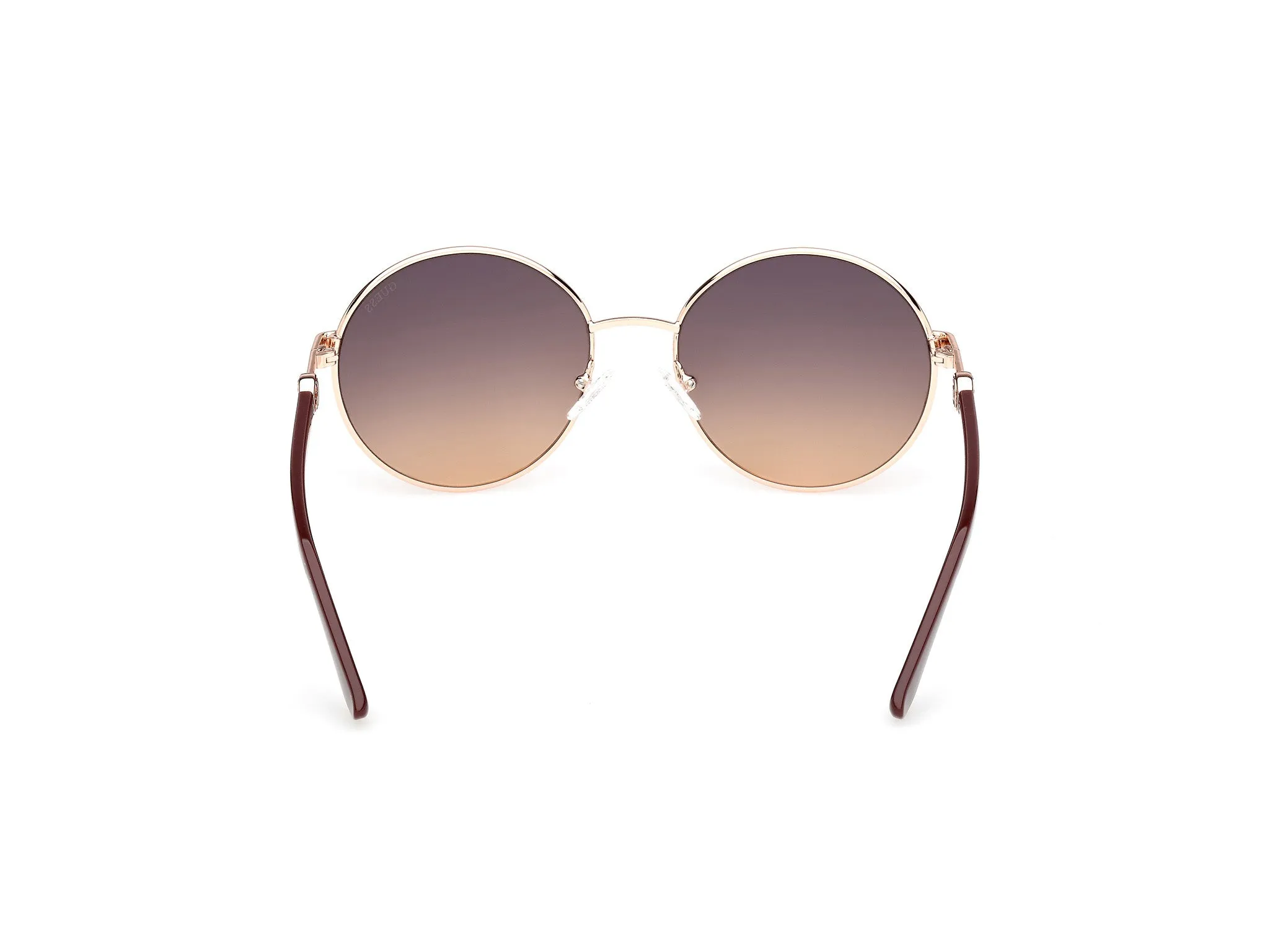 Guess GU00260 28B Occhiali da sole Metallo Oro Fumo Rotonda Normale - immagine 4