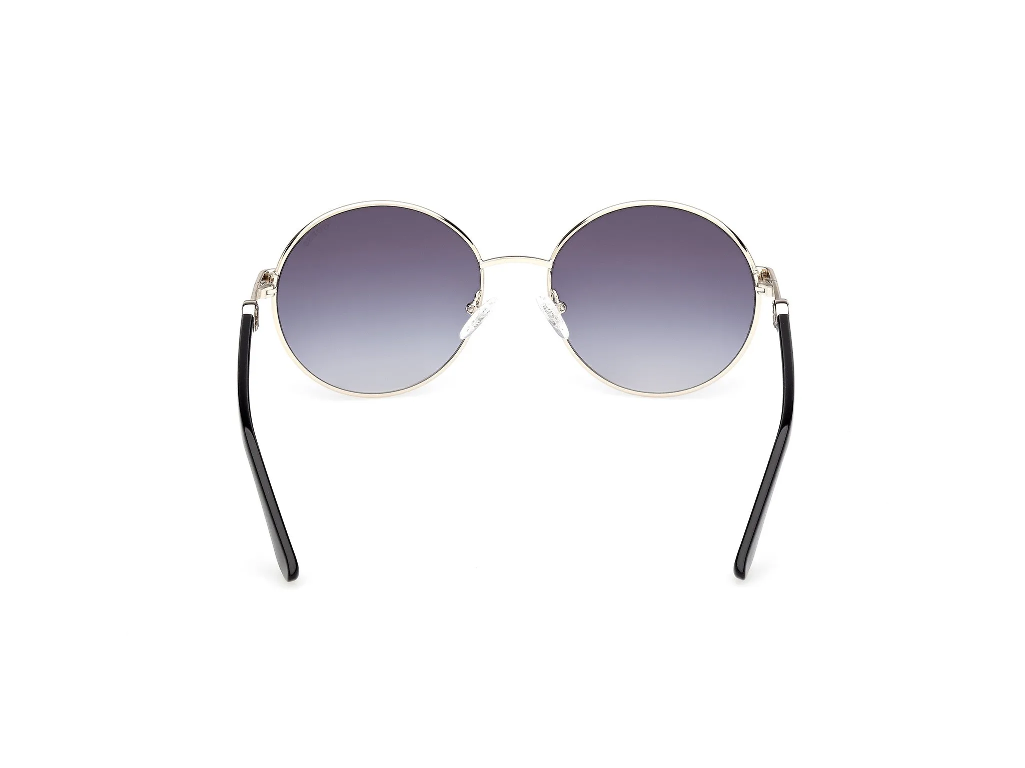 Guess GU00260 01B Occhiali da sole Metallo Nero Fumo Rotonda Normale - immagine 4