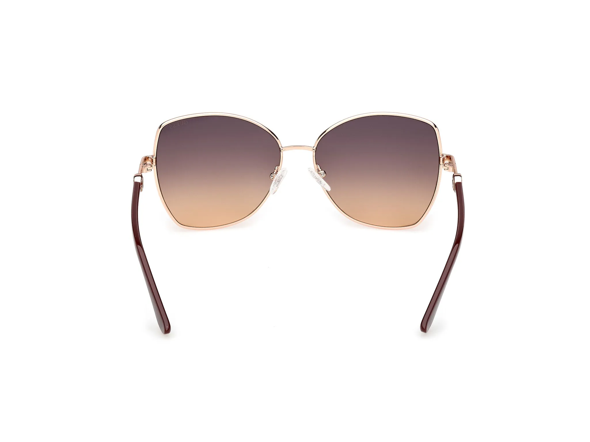 Guess GU00259 28B Occhiali da sole Metallo Oro Fumo Farfalla Normale - immagine 4