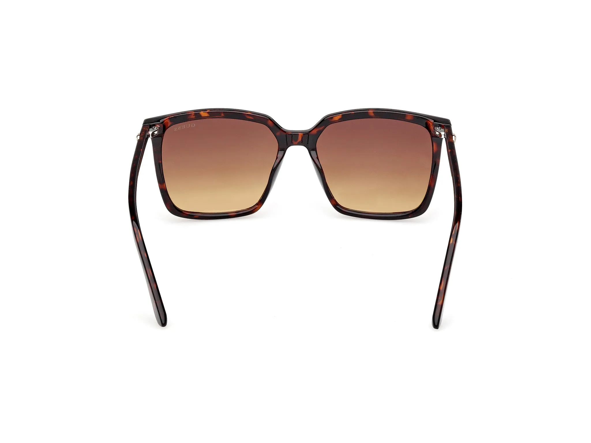 Guess GU00258 52F Occhiali da sole Iniettato Havana Marrone Squadrata Normale - immagine 4