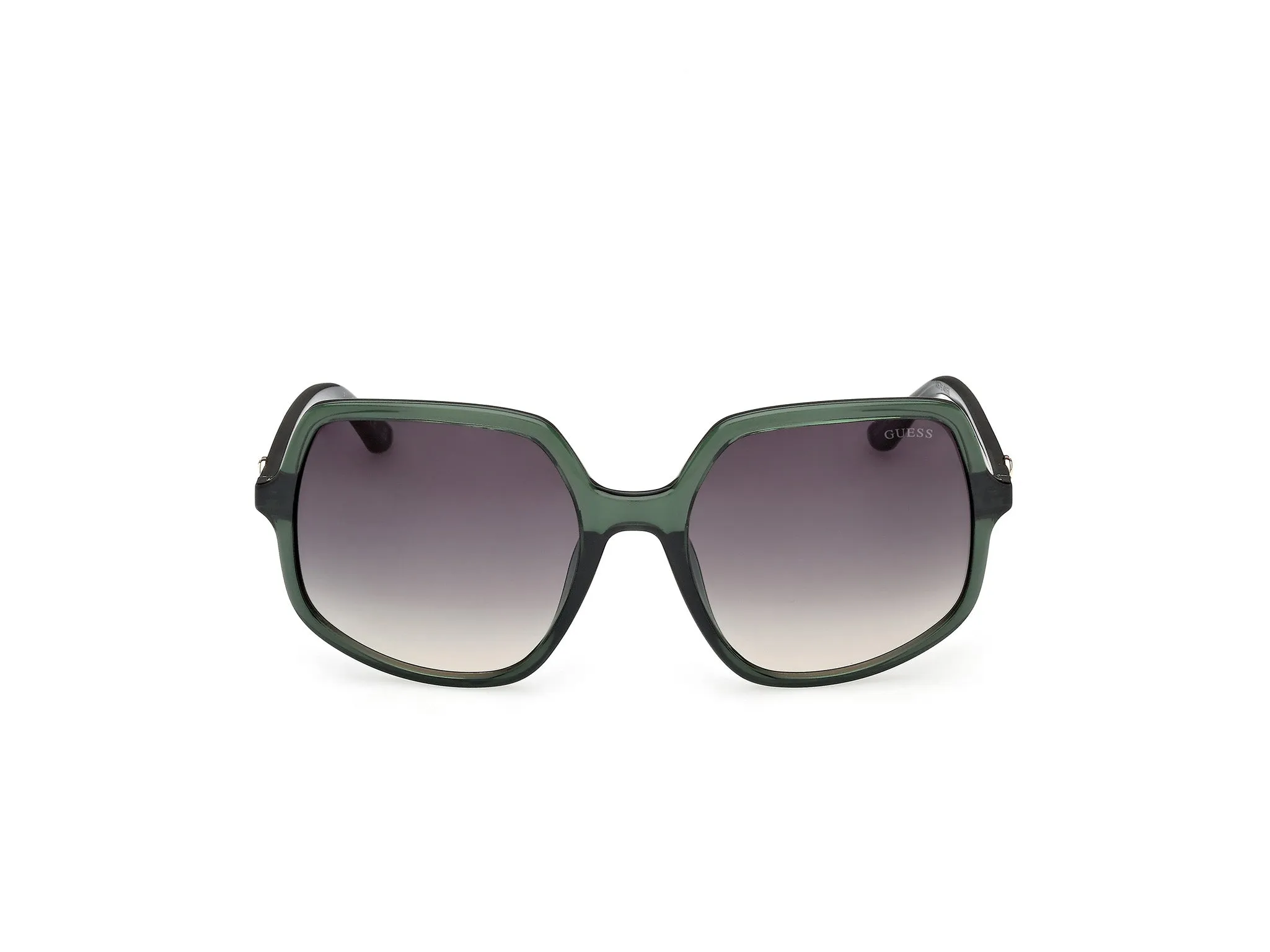 Guess GU00257 96P Occhiali da sole Iniettato Verde Verde Squadrata Normale - immagine 2