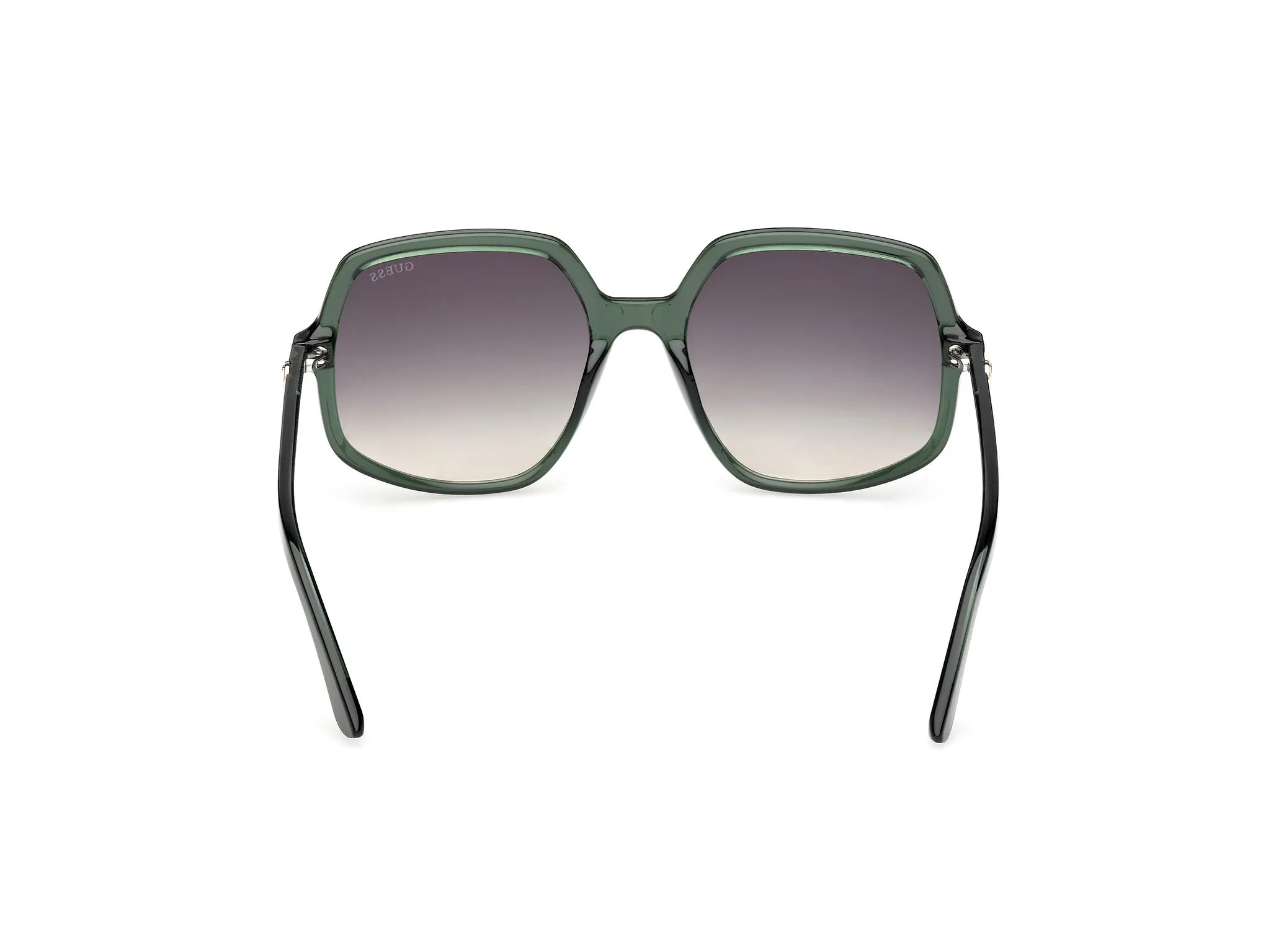 Guess GU00257 96P Occhiali da sole Iniettato Verde Verde Squadrata Normale - immagine 4