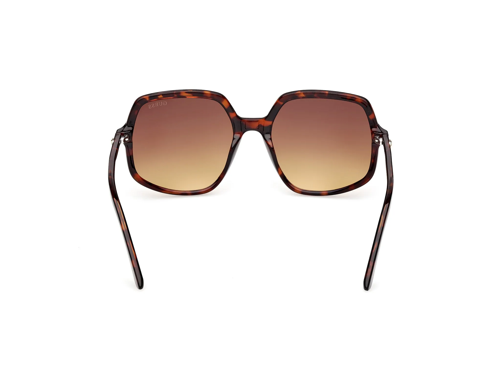 Guess GU00257 52F Occhiali da sole Iniettato Havana Marrone Squadrata Normale - immagine 4