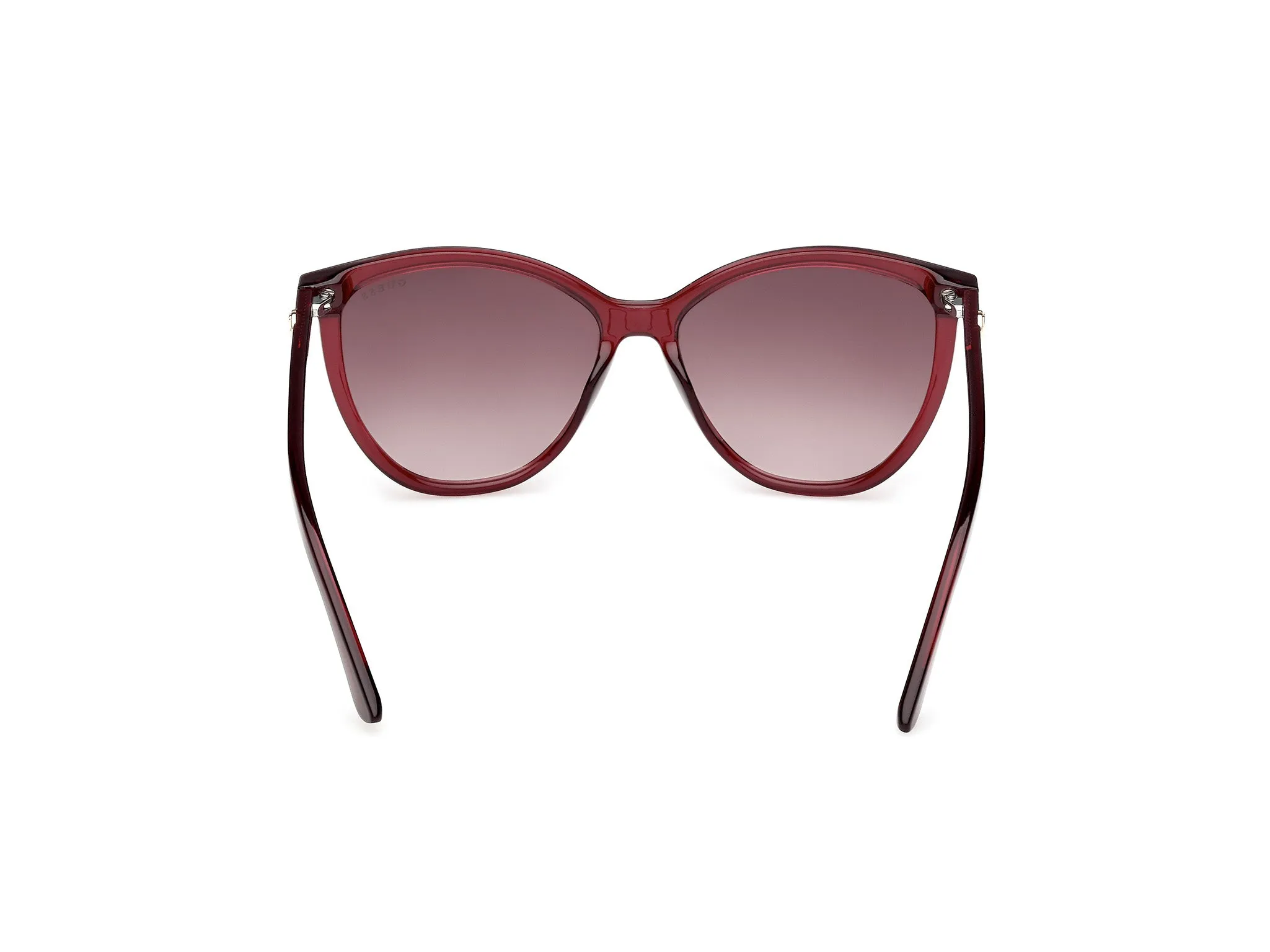 Guess GU00256 69F Occhiali da sole Iniettato Bordeaux Marrone Cat Eye Normale - immagine 4